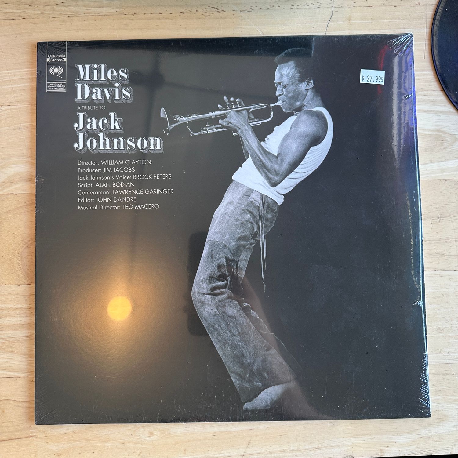 Miles Davis LP &quot;Tribute to Jack Johnson&quot; (We Are Vinyl reissue)