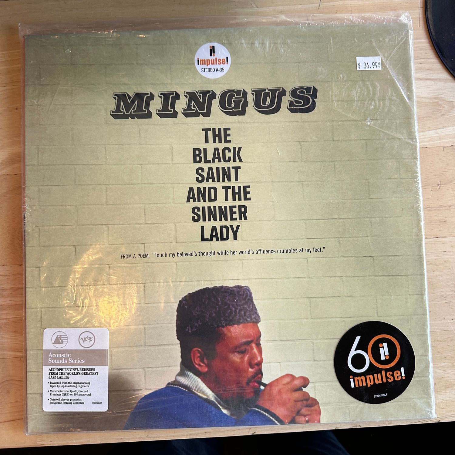 Charles Mingus &quot;Black Saint and the Sinner Lady&quot; LP (Acoustic Sounds Series)