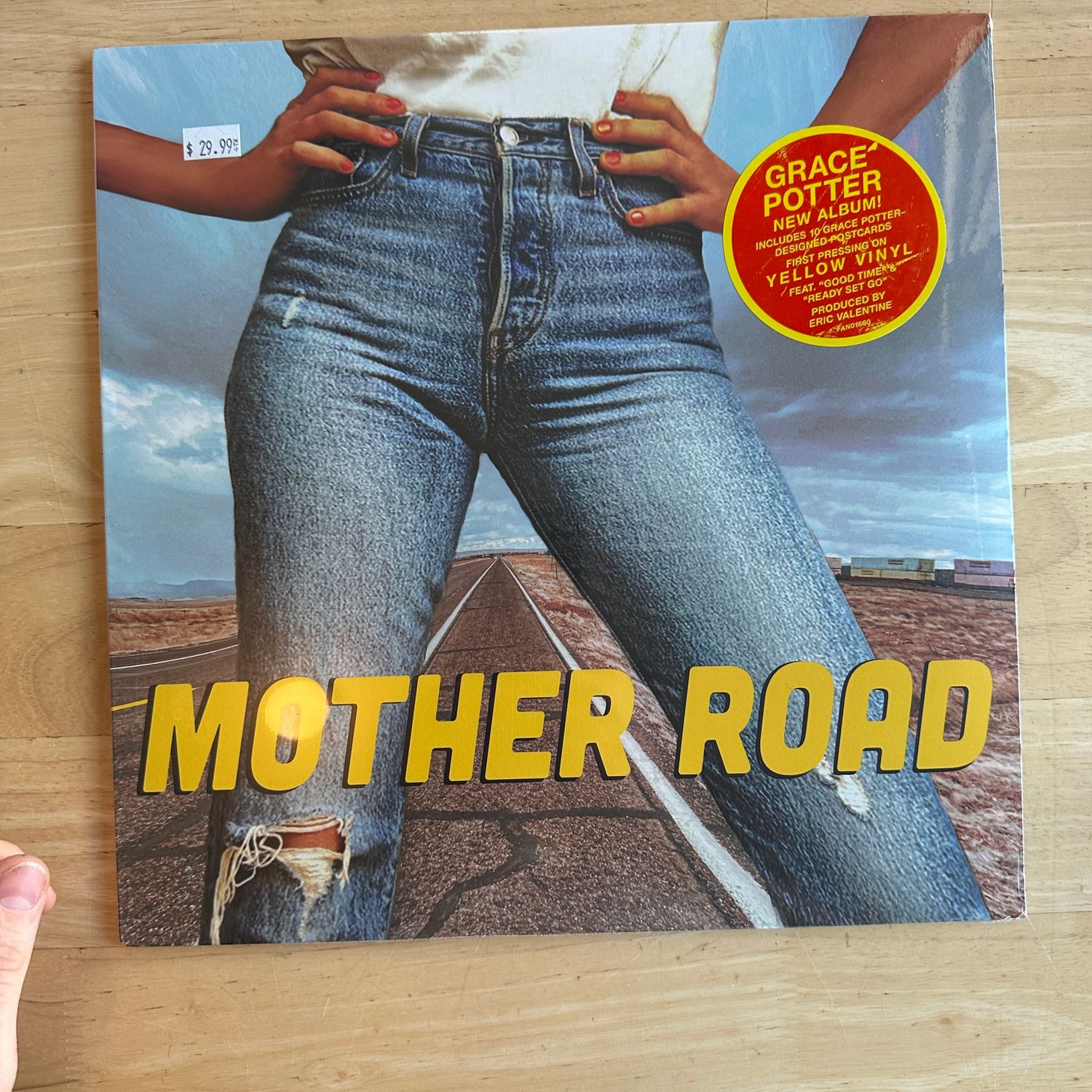 Grace Potter &quot;Mother Road&quot; LP (Yellow Vinyl)