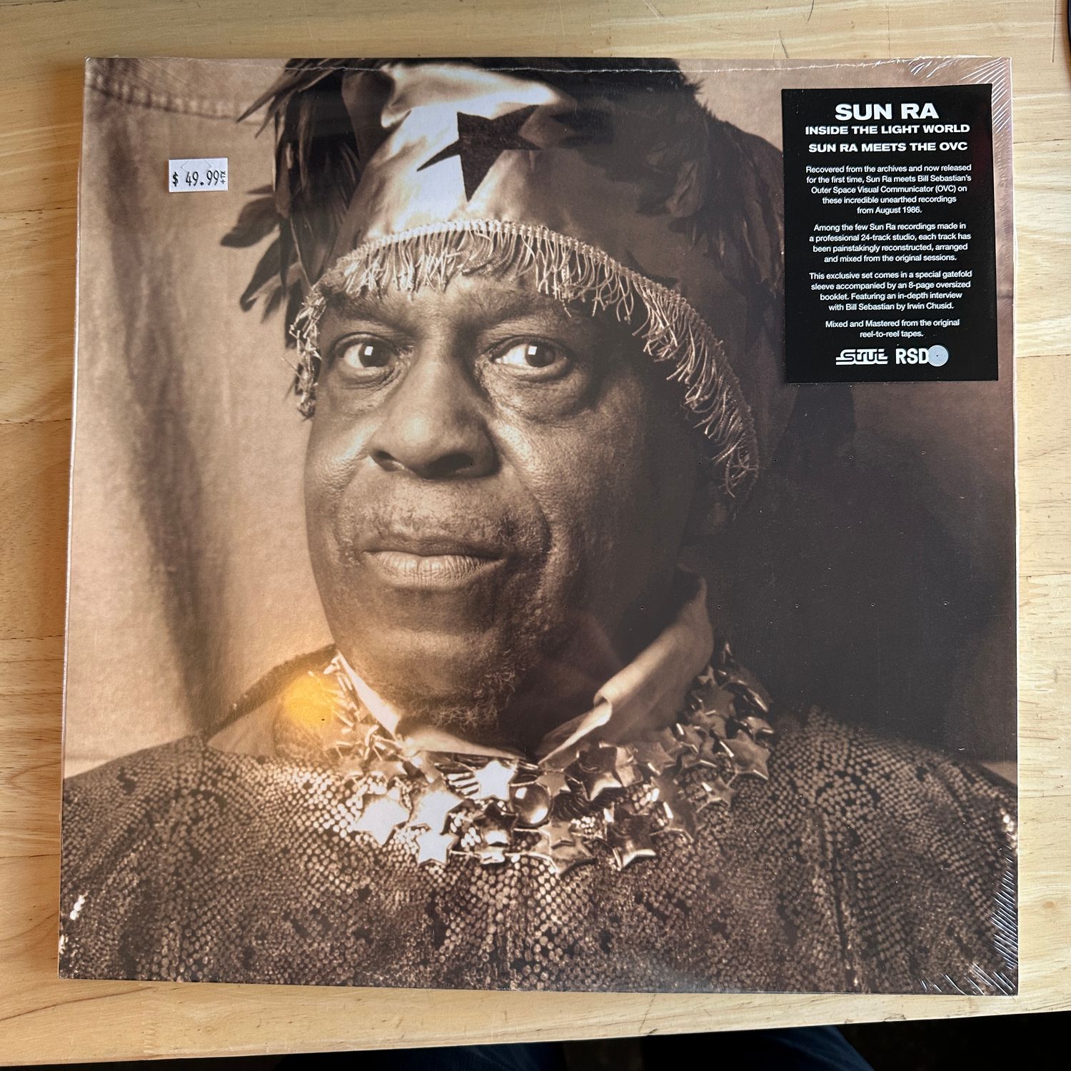 Sun Ra &quot;Inside The Light World: Sun Ra Mets the OVC&quot; LP (RSD 2024)