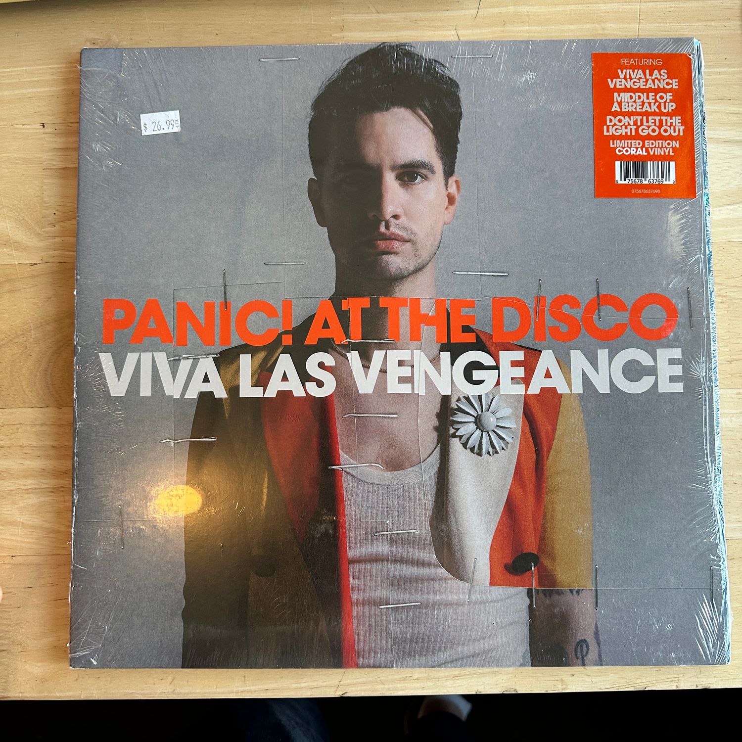 Panic! At The Disco &quot;Viva Las Vengeance&quot; LP (Coral Vinyl)