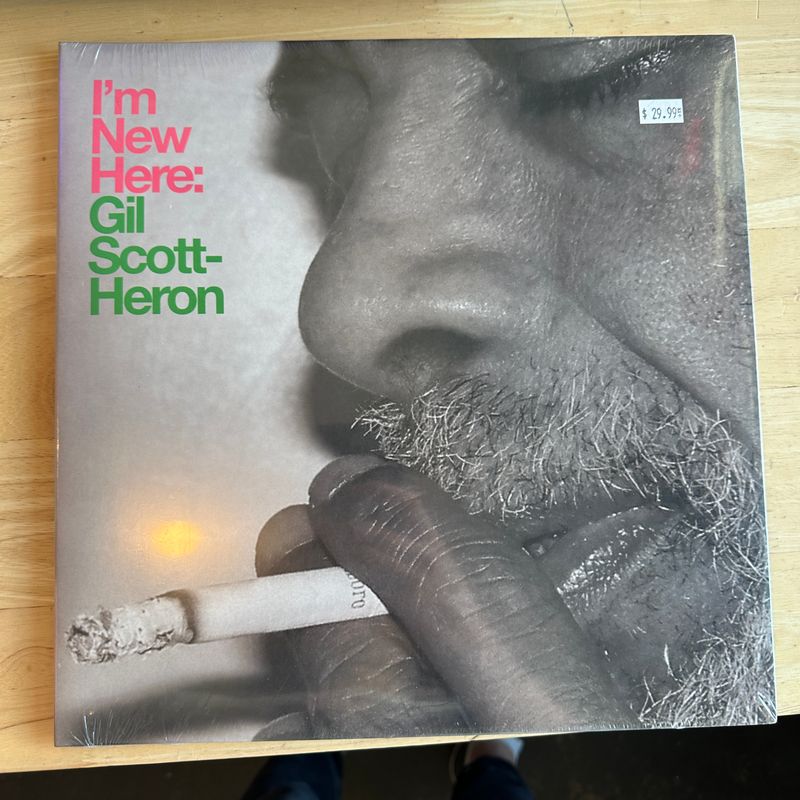 Gil Scott-Heron &quot;I&#39;m New Here&quot; LP