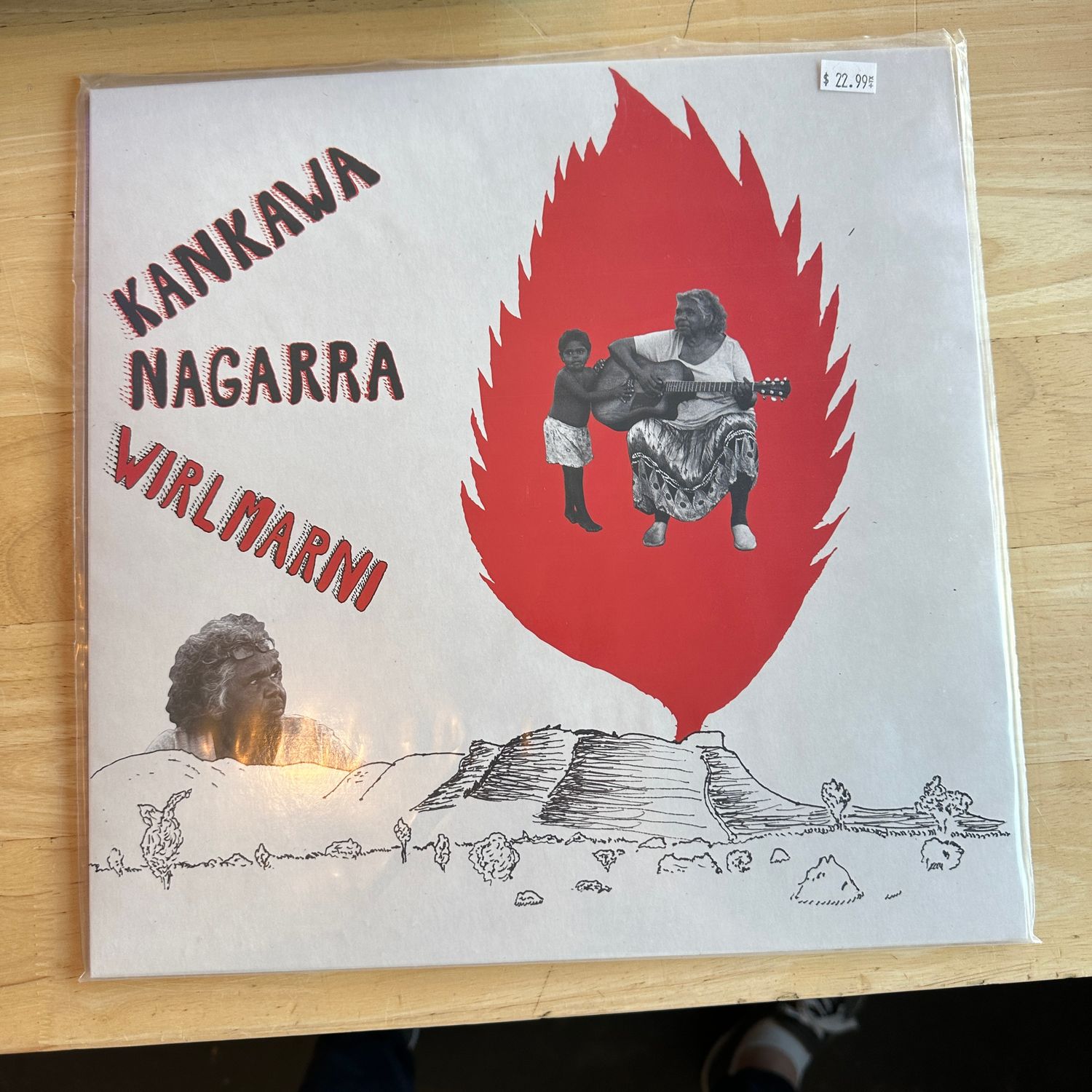 Kankawa Nagarra &quot;Wirlmarni&quot; LP (Colored Vinyl)