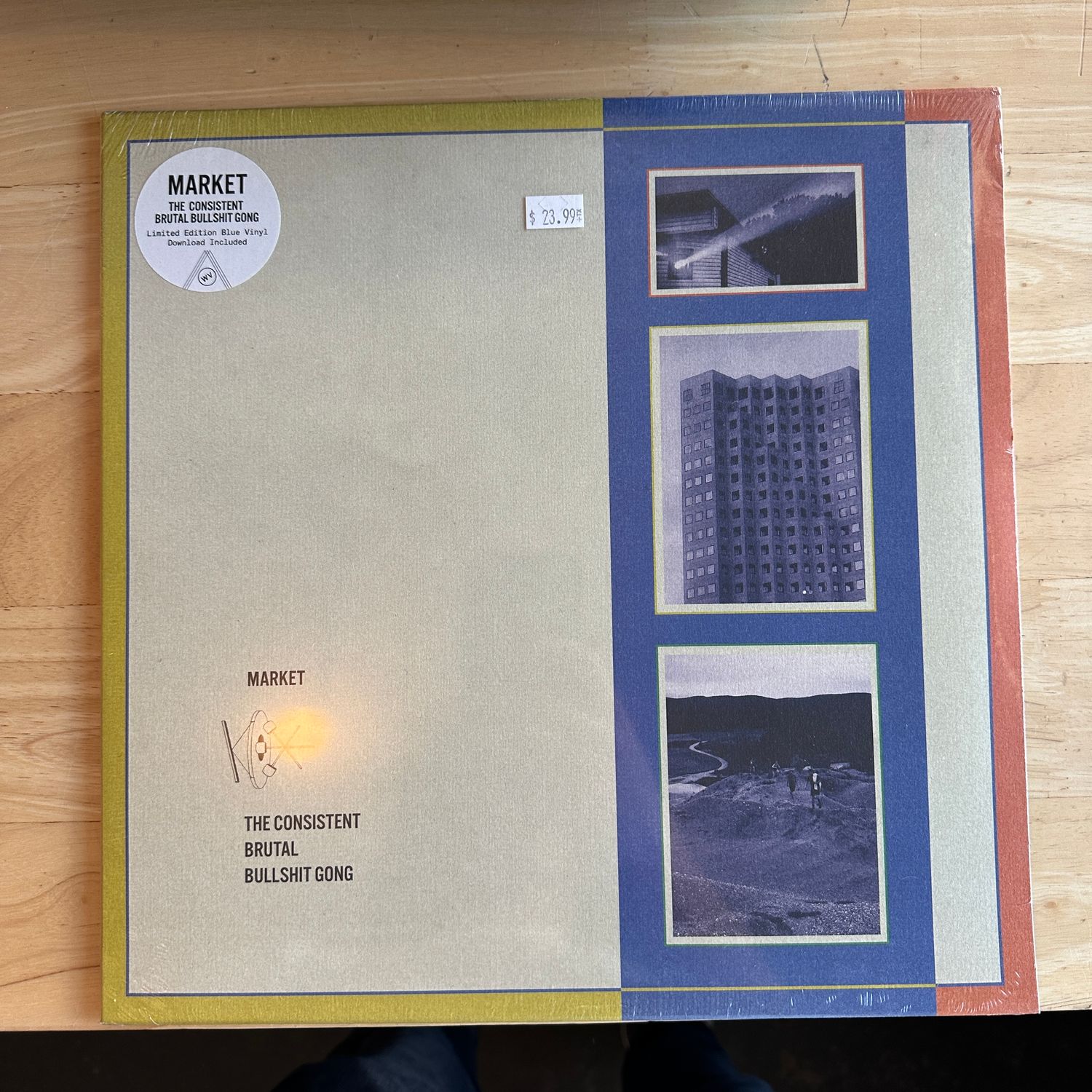 Market &quot;The Consistent Brutal Bullshit Gong&quot; LP