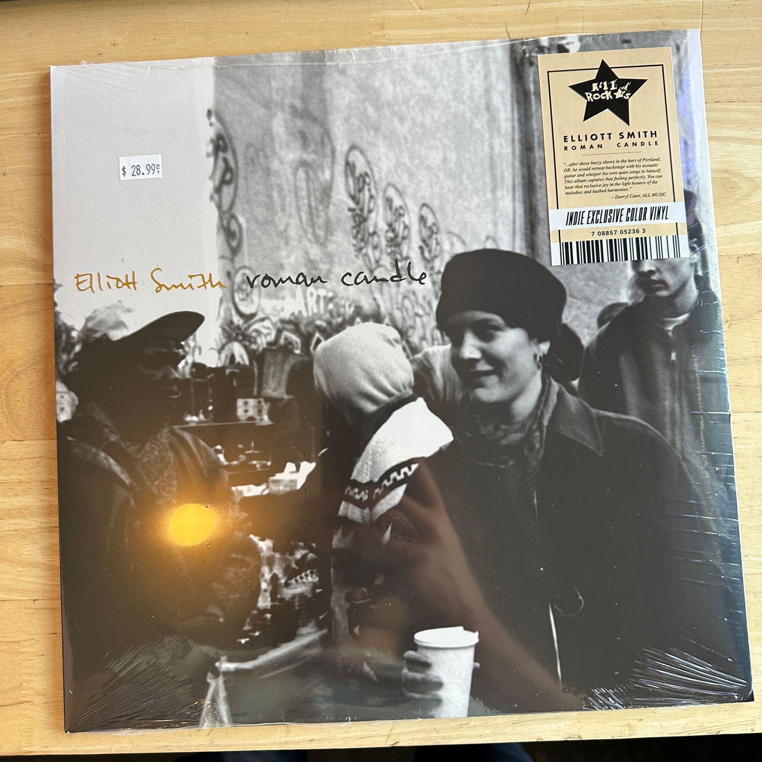 Elliott Smith &quot;Roman Candle&quot; LP (Indie Exclusive Color Vinyl)
