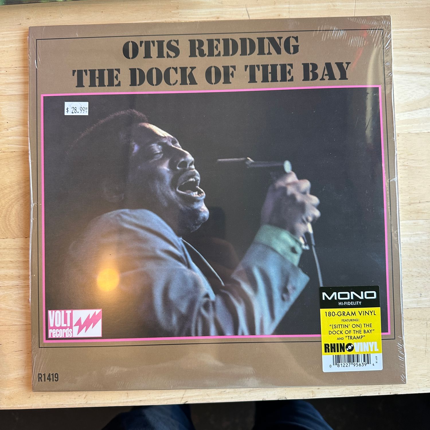 Otis Redding &quot;Dock of the Bay&quot; LP (Rhino MONO reissue)