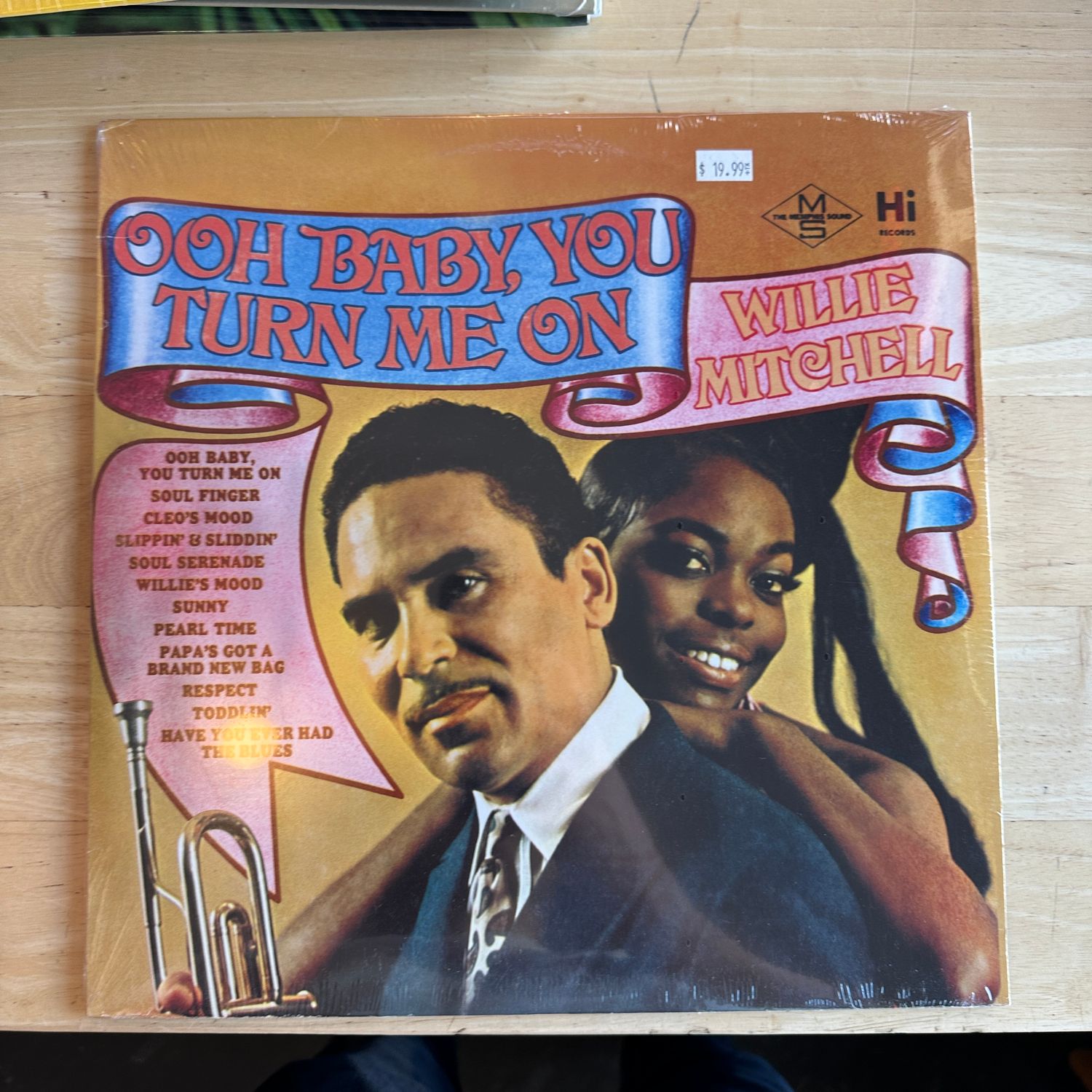 Willie Mitchell &quot;Ohh Baby, You Turn Me On&quot; LP