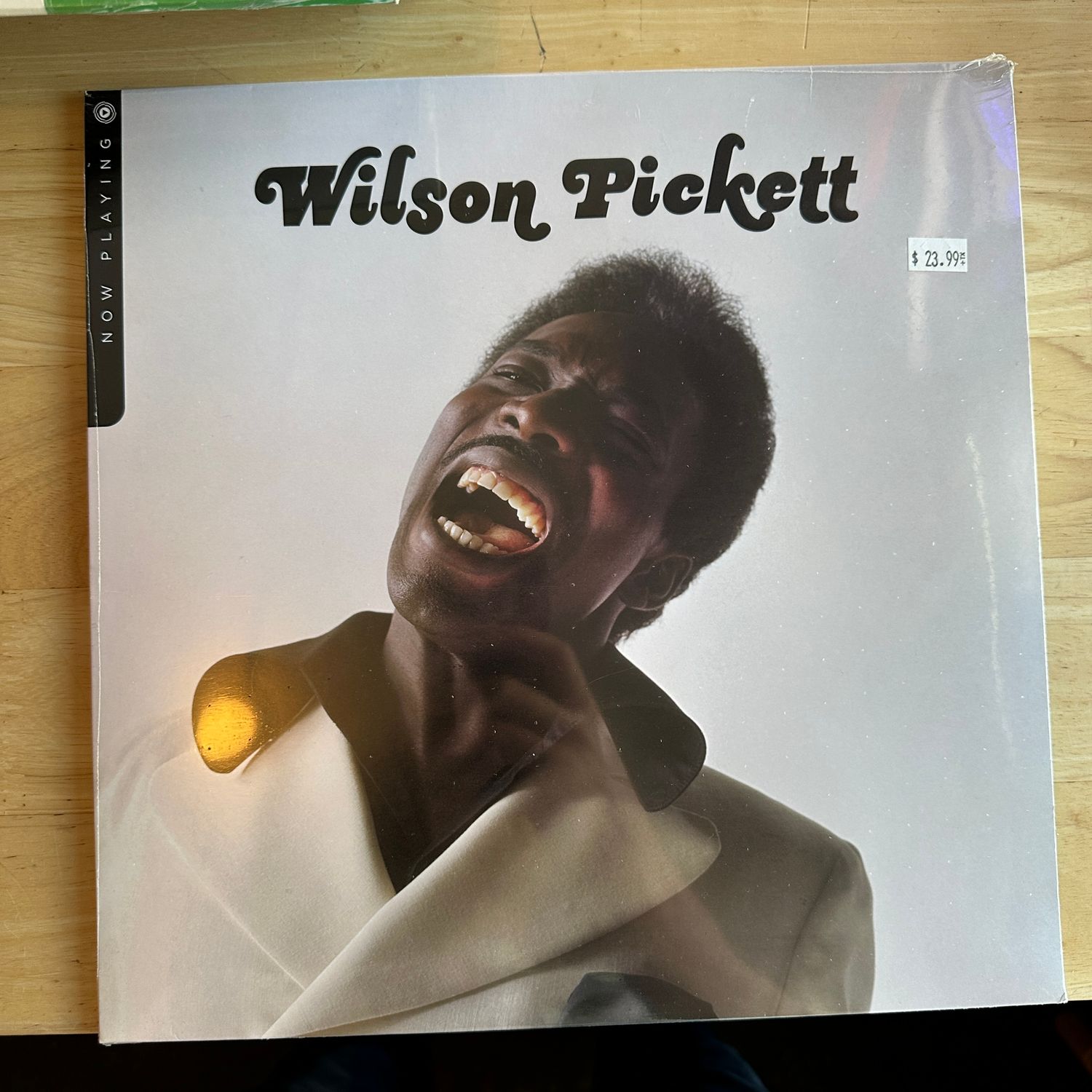 Wilson Pickett &quot;Now Playing&quot; LP (Rhino - Now Playing Series)
