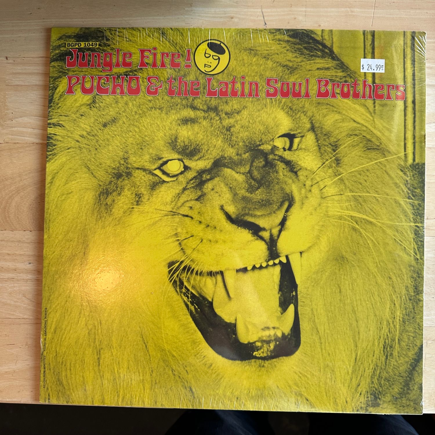 Pucho &amp; the Latin Soul Brothers &quot;Jungle Fire!&quot; LP