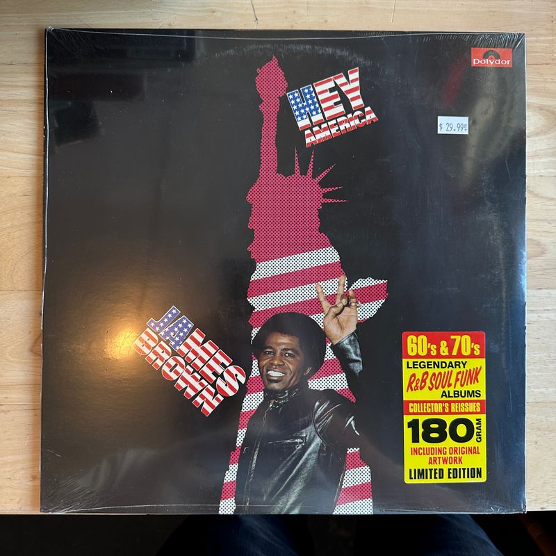 James Brown &quot;Hey America&quot; LP