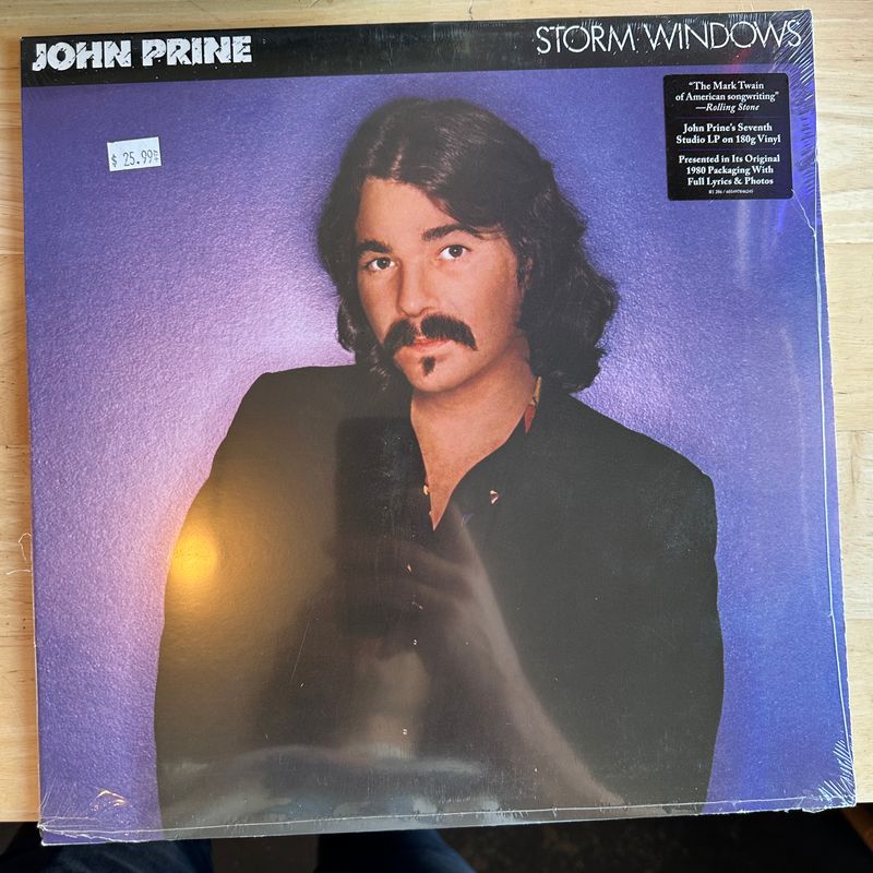 John Prine &quot;Storm Windows&quot; LP
