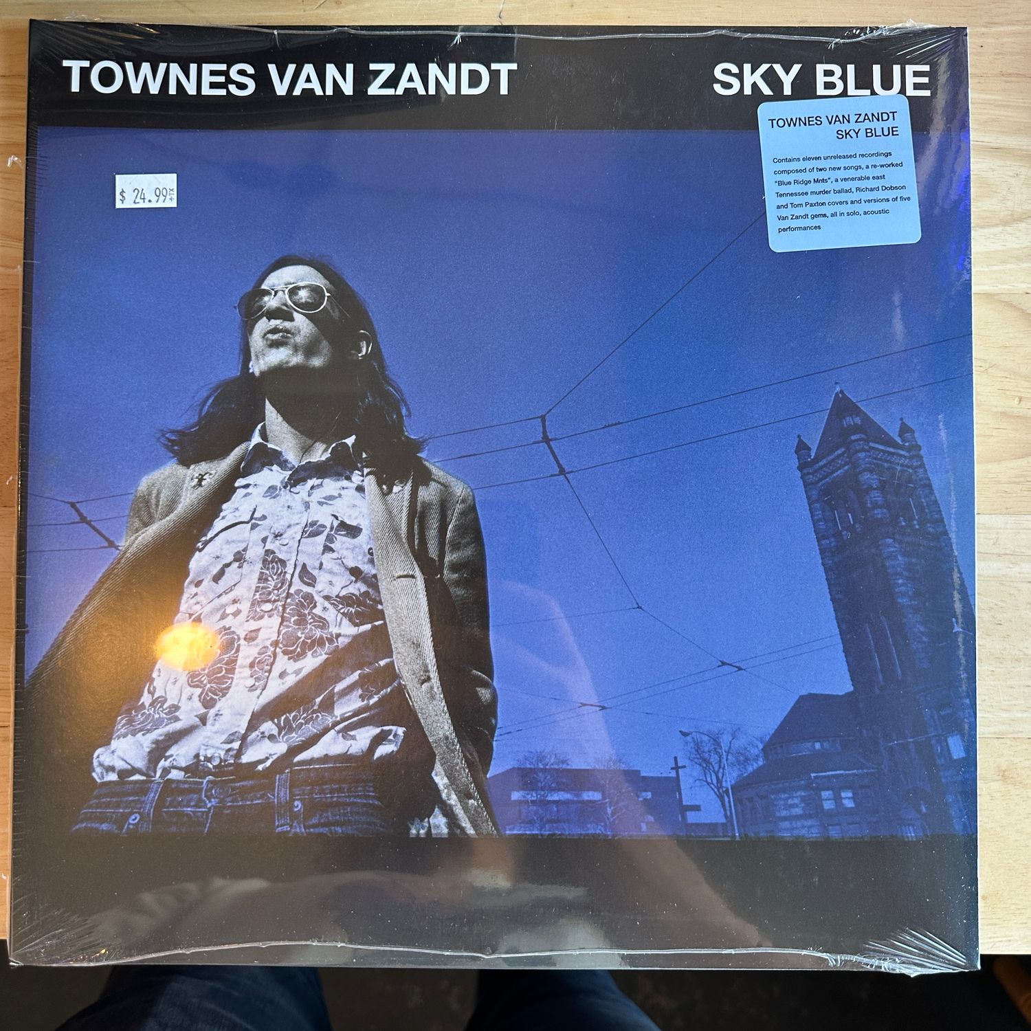 Townes Van Zandt &quot;Sky Blue&quot; LP