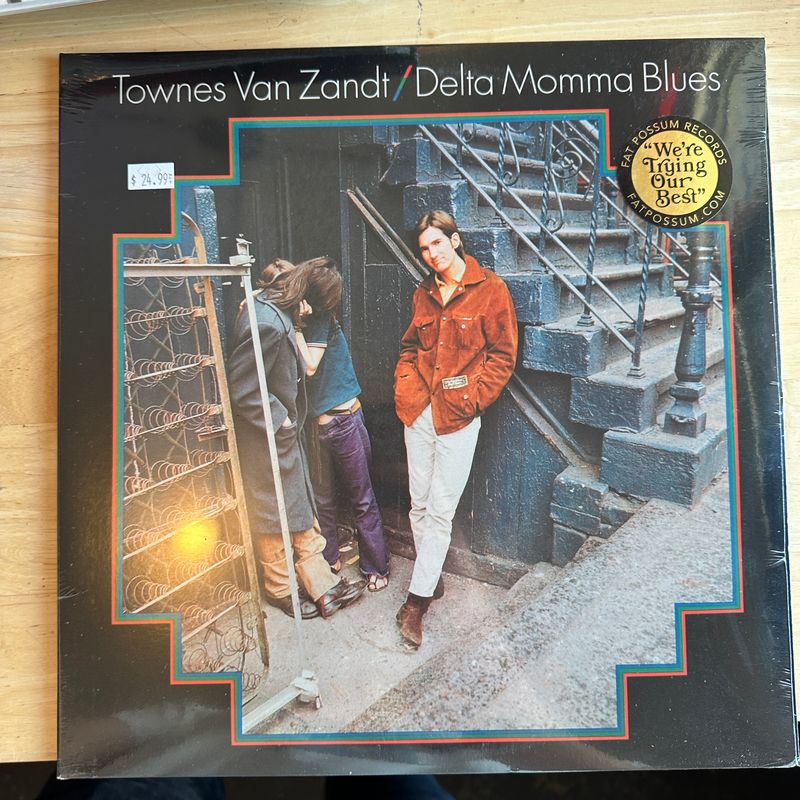 Townes Van Zandt &quot;Delta Momma Blues&quot; LP