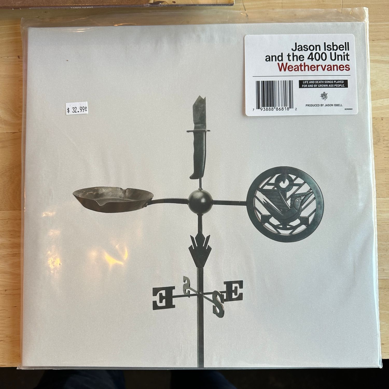 Jason Isbell and the 400 Unit &quot;Weathervanes&quot; LP (Reg Version)