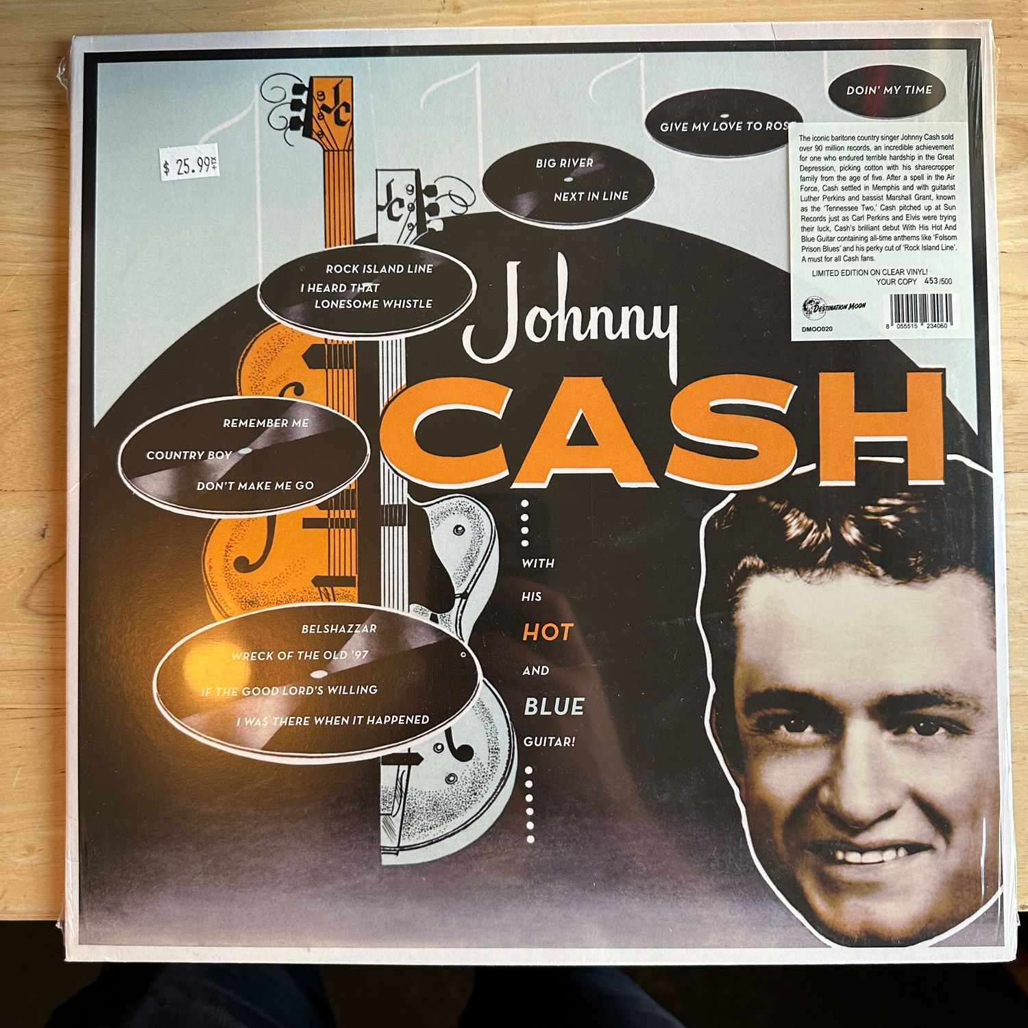 Johnny Cash &quot;And His Hot and Blue Guitar&quot; LP