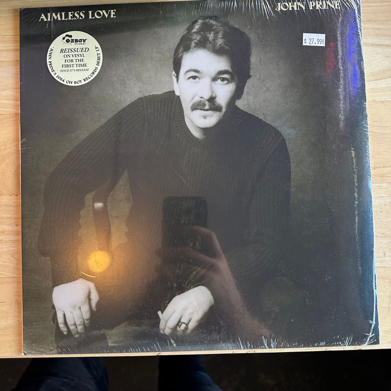 John Prine &quot;Aimless Love&quot; LP 