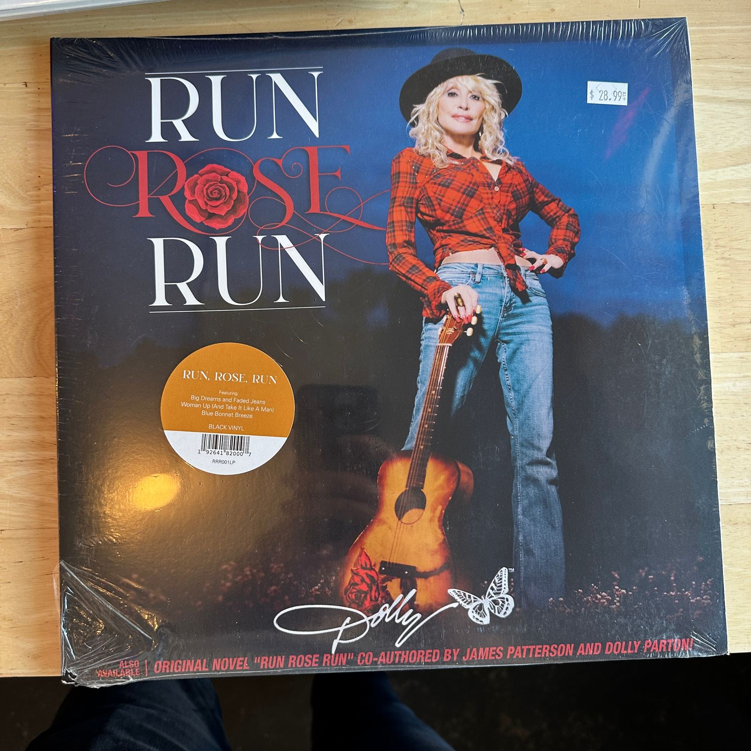 Dolly Parton &quot;Run Rose Run&quot; LP (Reg Version)
