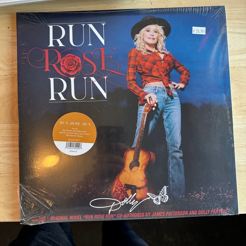 Dolly Parton &quot;Run Rose Run&quot; LP (Reg Version)