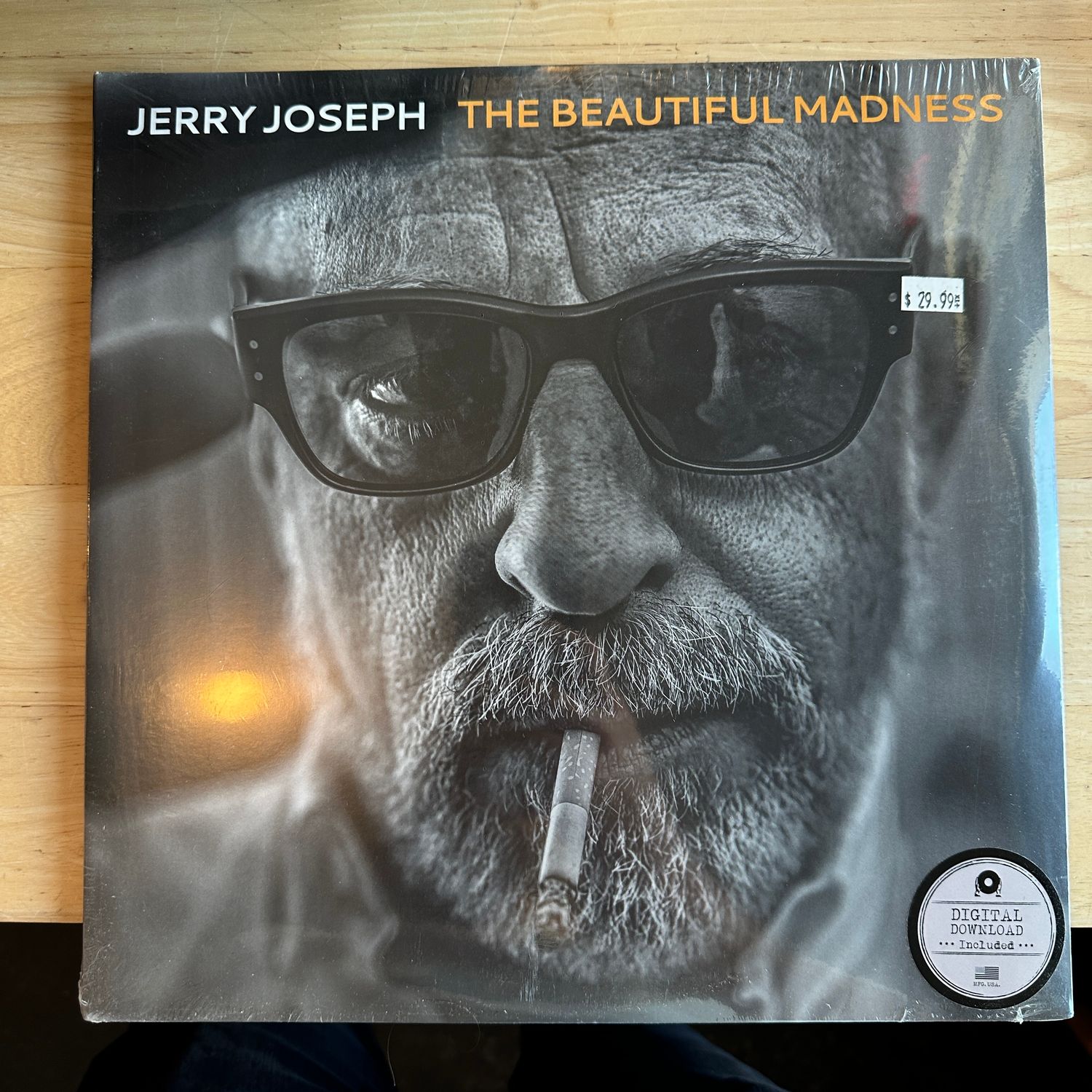 Jerry Joseph &quot;The Beautiful Madness&quot; LP