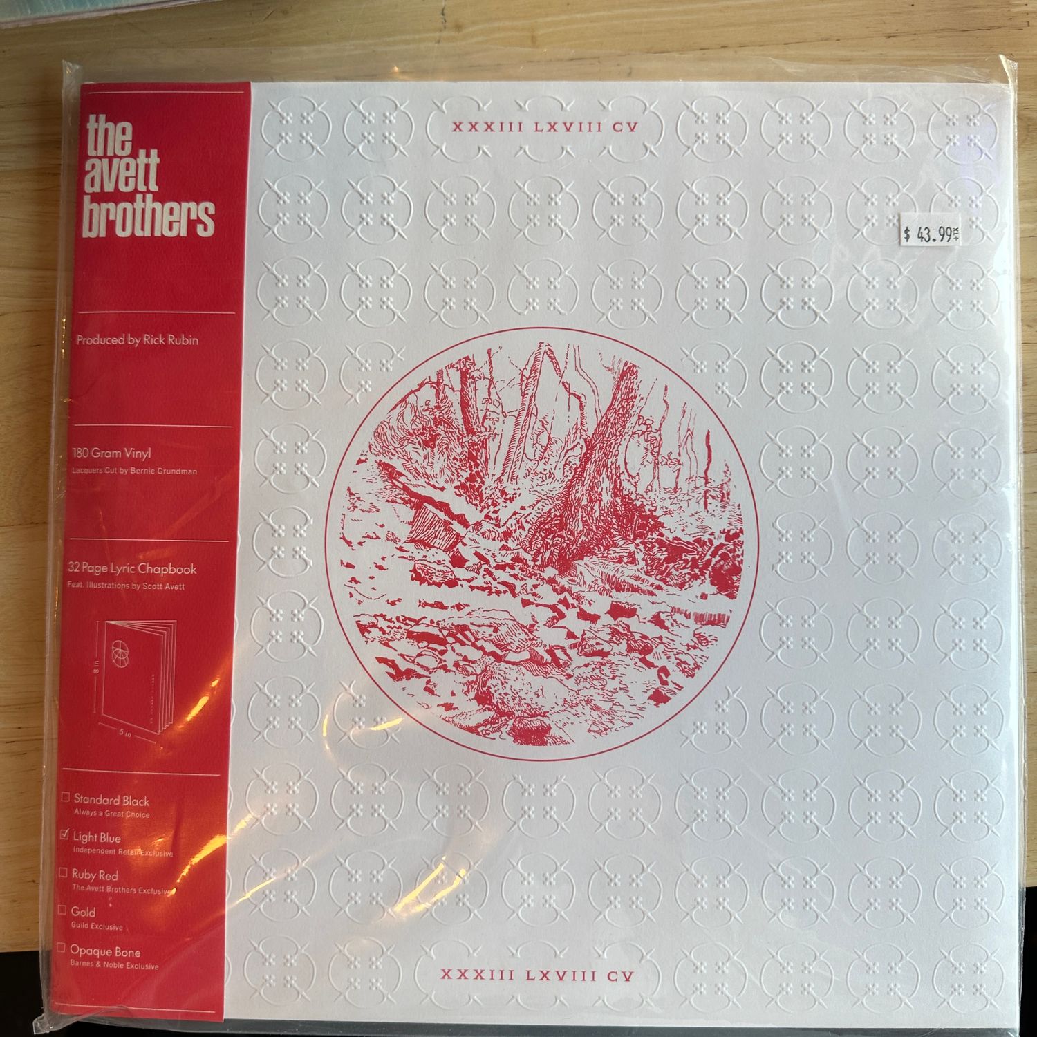 The Avett Brothers &quot;S/T&quot; LP (Light Blue Vinyl)