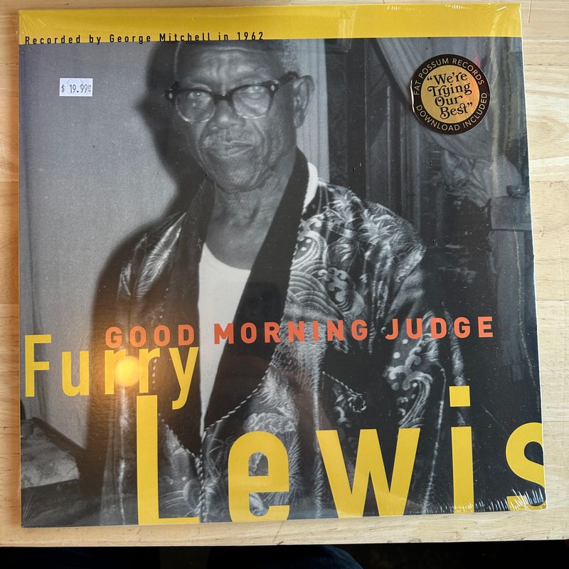Furry Lewis &quot;Good Morning Judge&quot; LP (George Mitchell Collection Fat Possum)