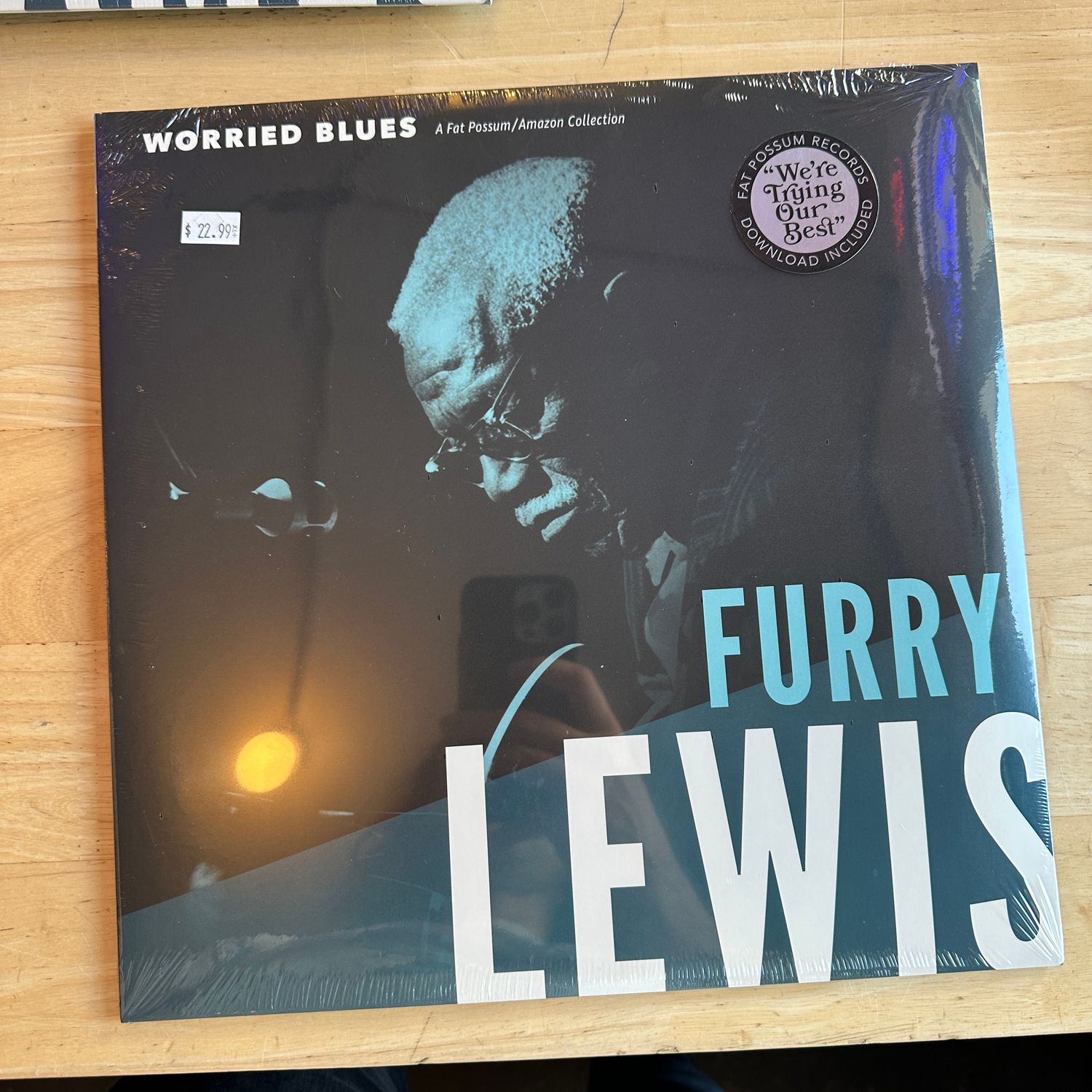 Furry Lewis &quot;Worried Blues&quot; LP