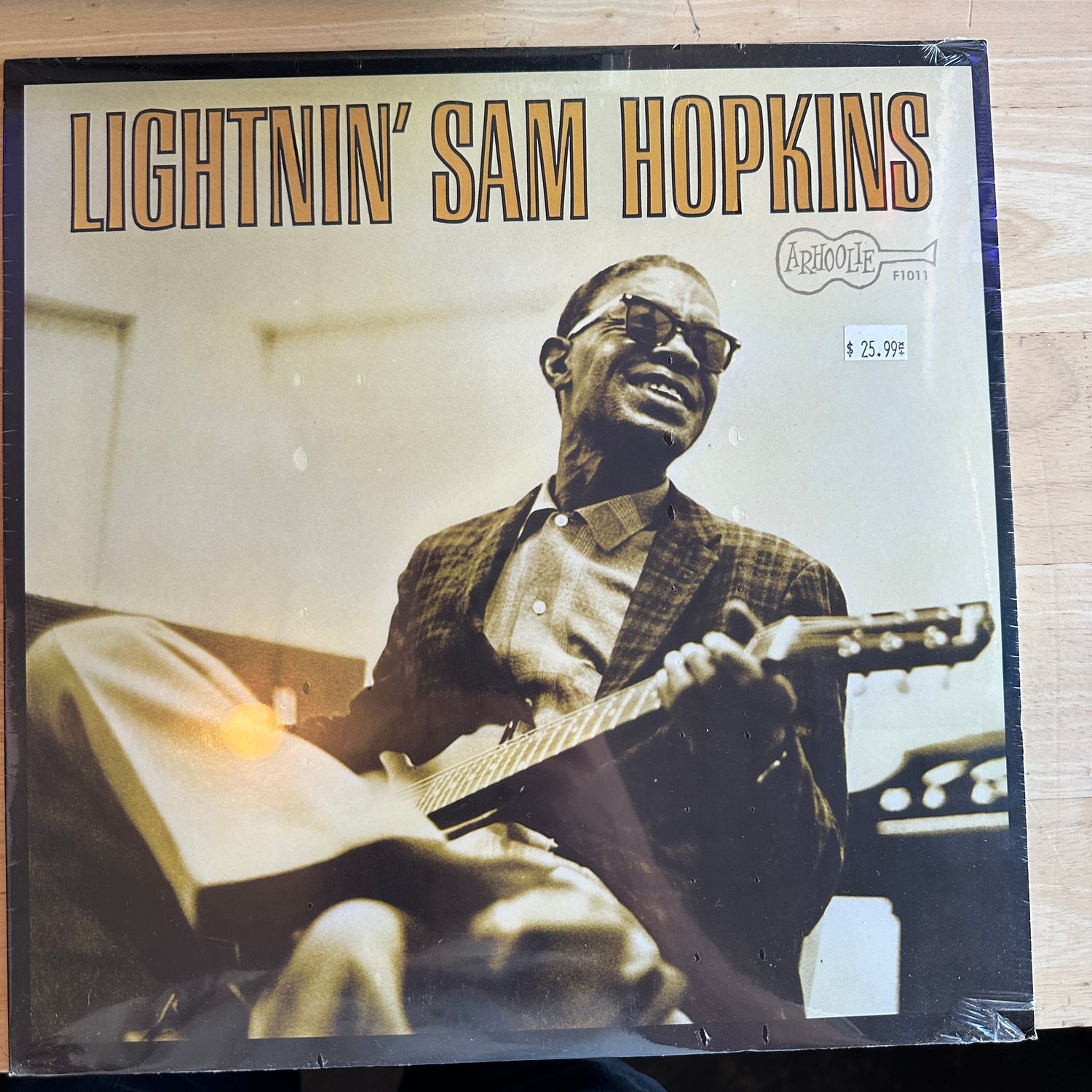 Lightnin&#39; Sam Hopkins LP (ARHOOLIE reissue)