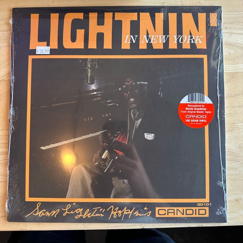 Lightnin&#39; Hopkins &quot;Lightnin&#39; In New York&quot; LP