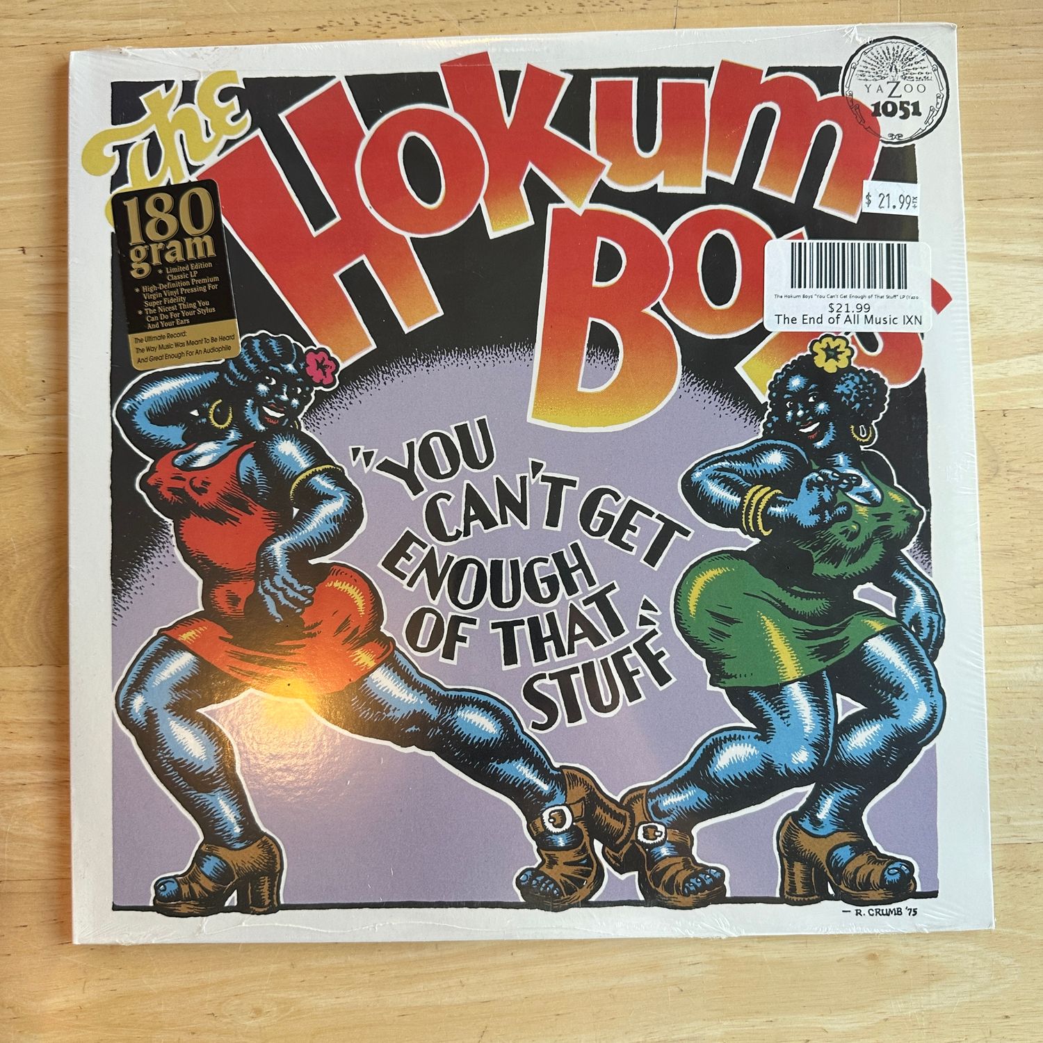 The Hokum Boys &quot;You Can&#39;t Get Enough of That Stuff&quot; LP