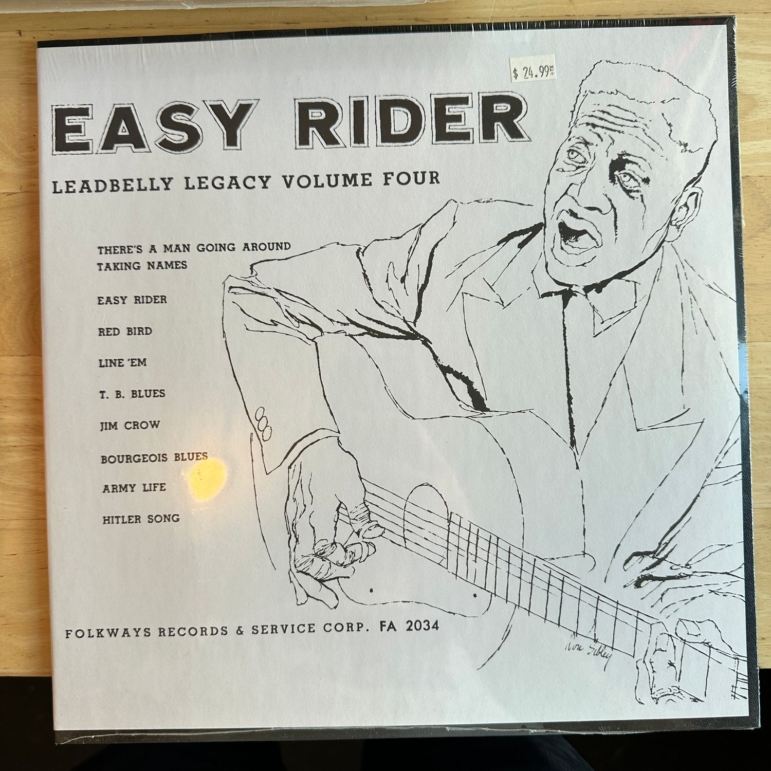 Leadbelly &quot;Easy Rider&quot; LP