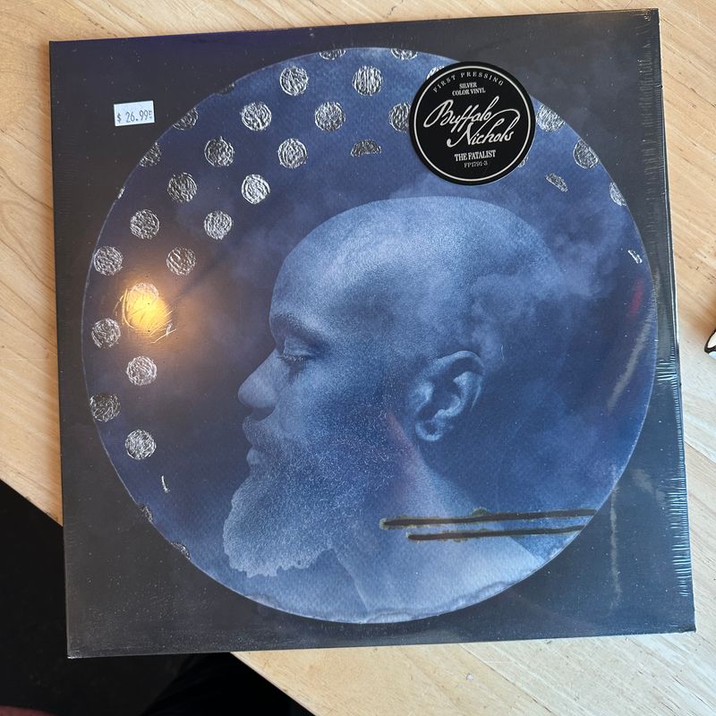 Buffalo Nichols &quot;The Fatalist&quot; LP (Silver Vinyl)