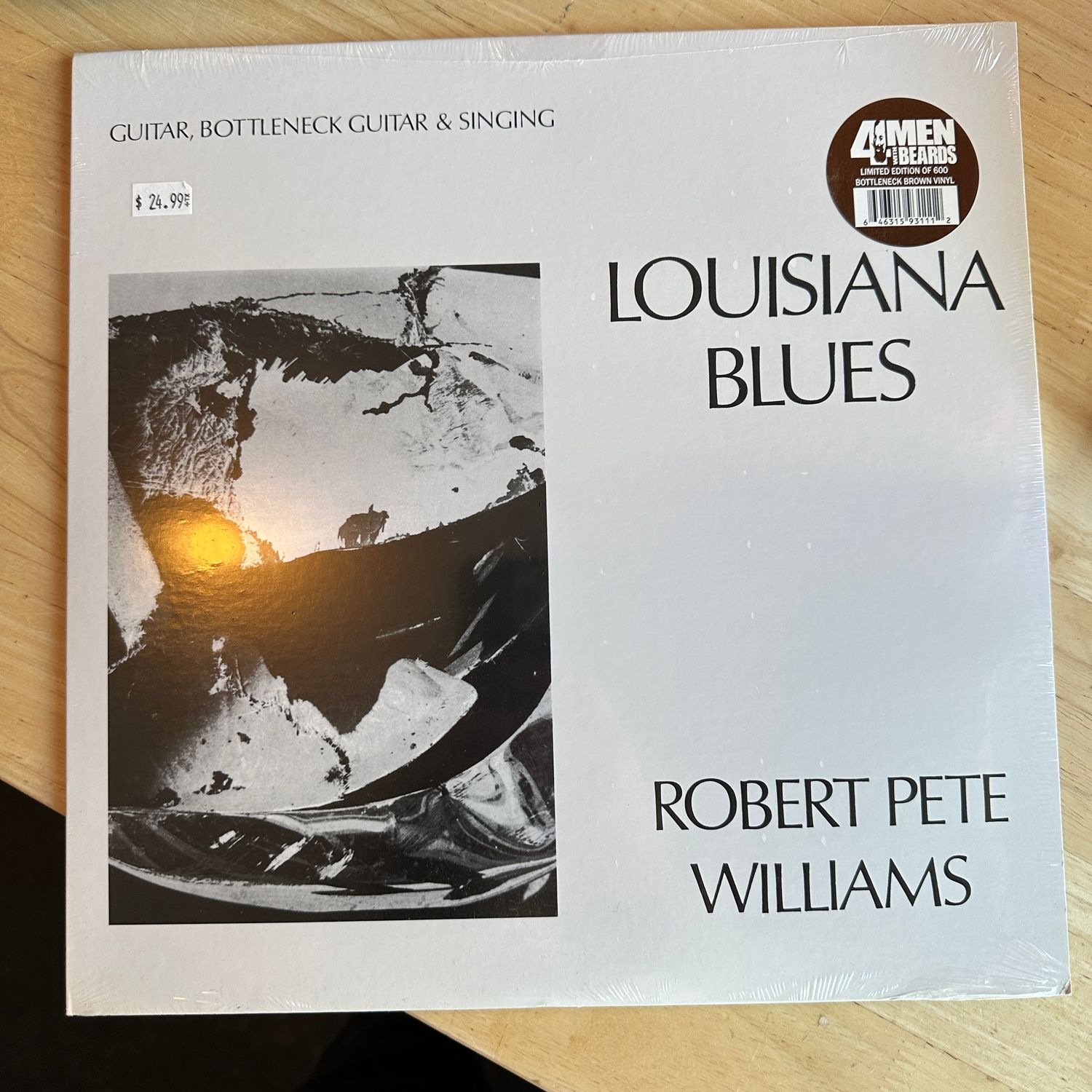 Robert Pete Williams &quot;Louisiana Blues&quot; LP (4 Men With Beards)