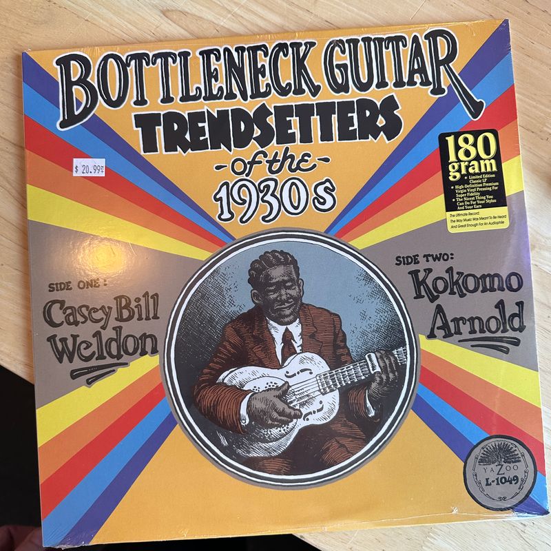 &quot;Bottleneck Guitar Trendsetters of the 1930&#39;s&quot; LP (YAZOO)