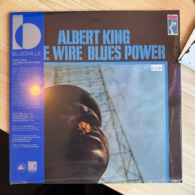 Albert King &quot;Live Wire/ Blues Power&quot; LP (Bluesville Reissue)