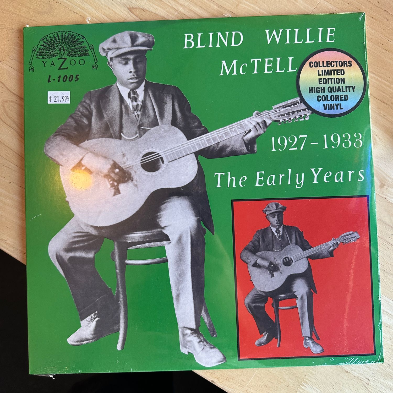 Blind Willie McTell &quot;1927-1935&quot; LP (YAZOO)