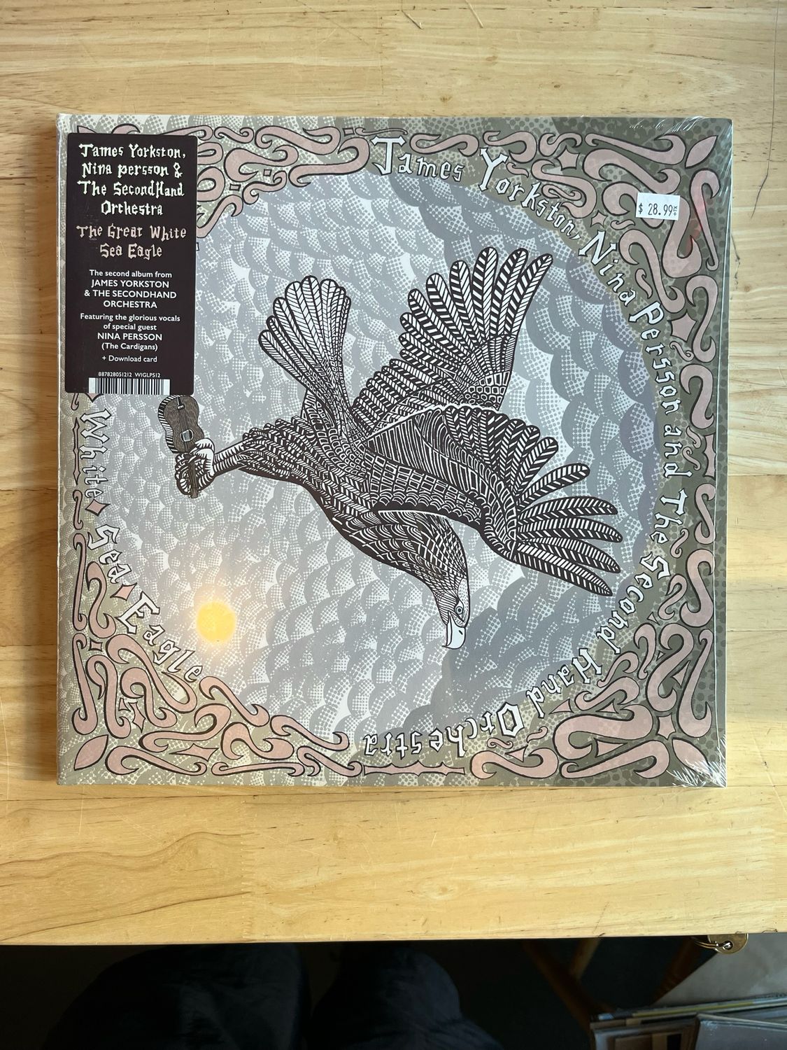 James Yorkston, Nina Persson &amp; The Second Hand Orchestra &quot;The Great White Sea Eagle&quot; LP