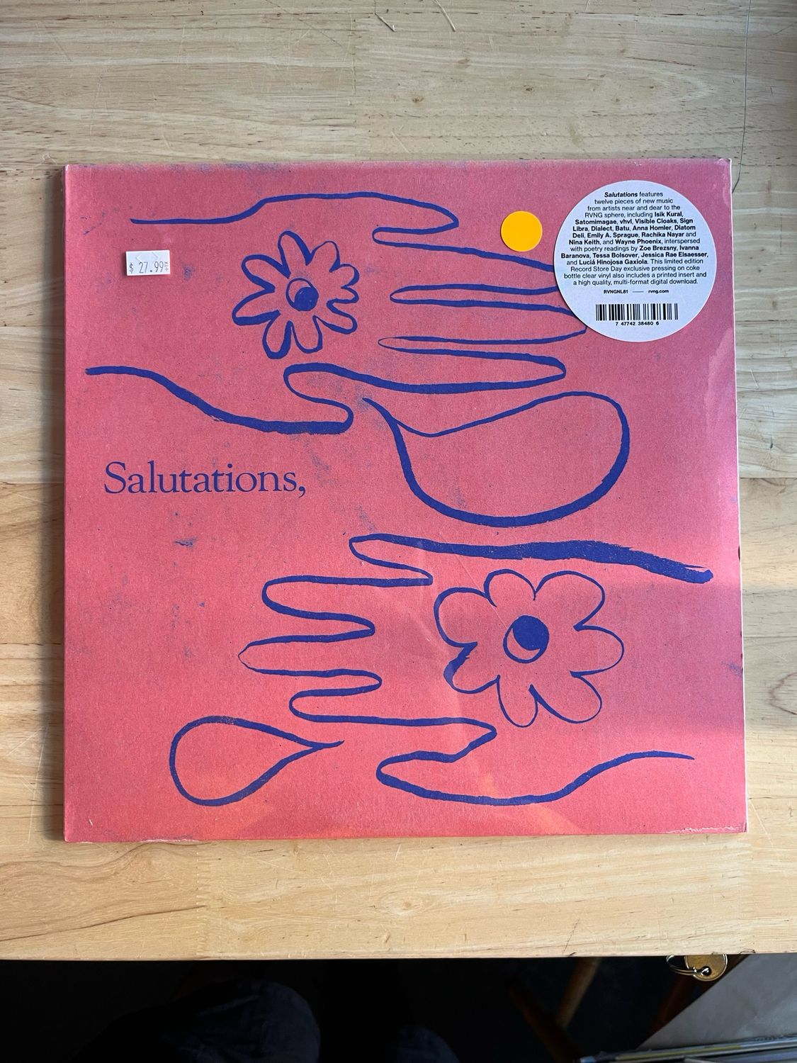 Various Artist &quot;Salutations&quot; LP