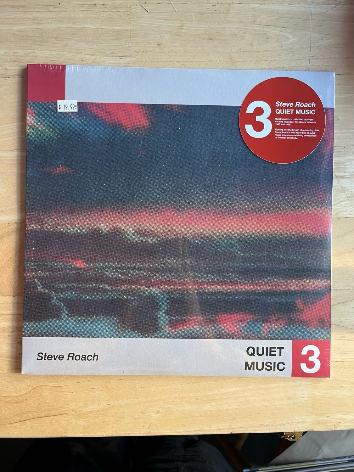 Steve Roach &quot;Quiet Music 3&quot; LP