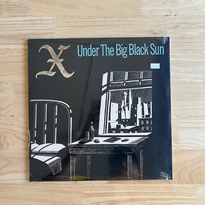 X &quot;Under The Big Black Sun&quot; LP