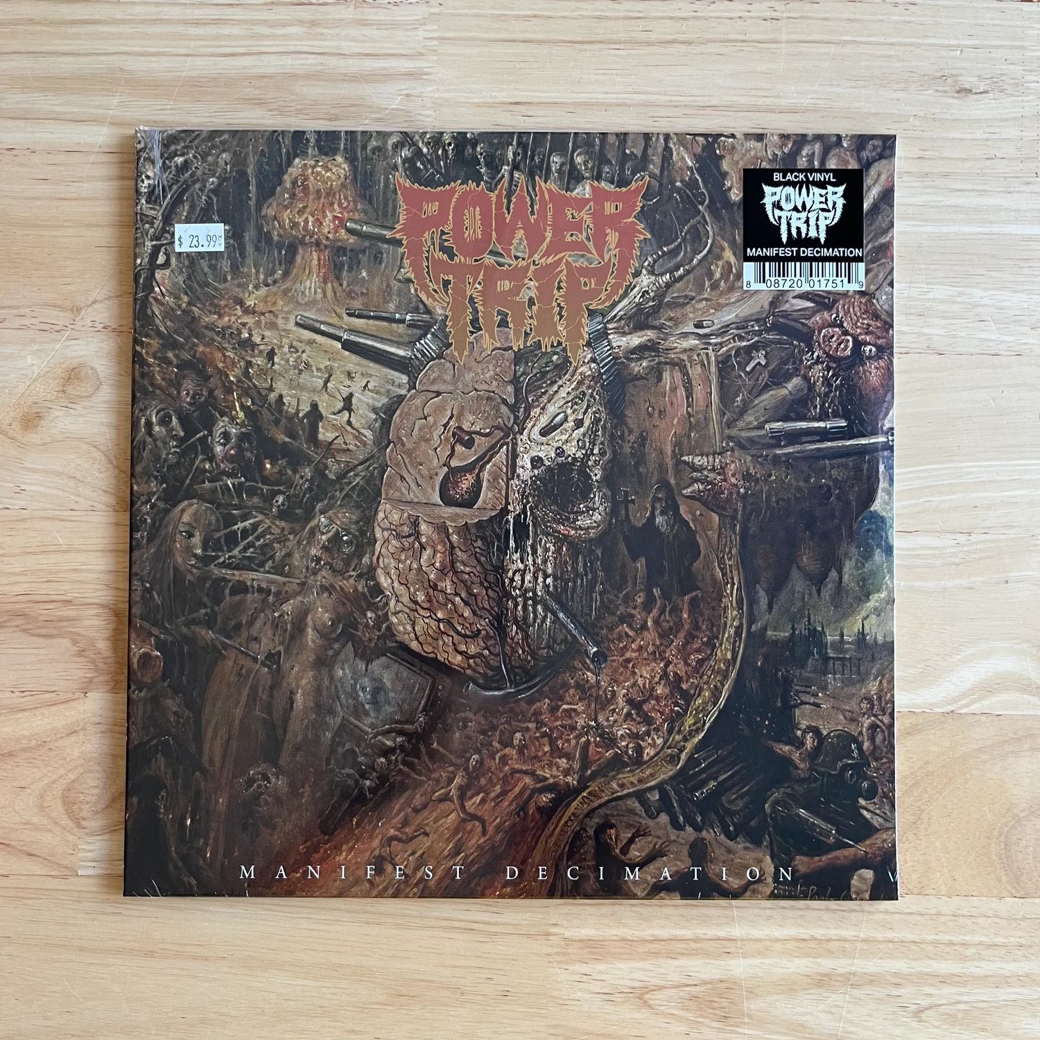 Power Trip &quot;Manifest Decimation&quot; LP (Black Vinyl)