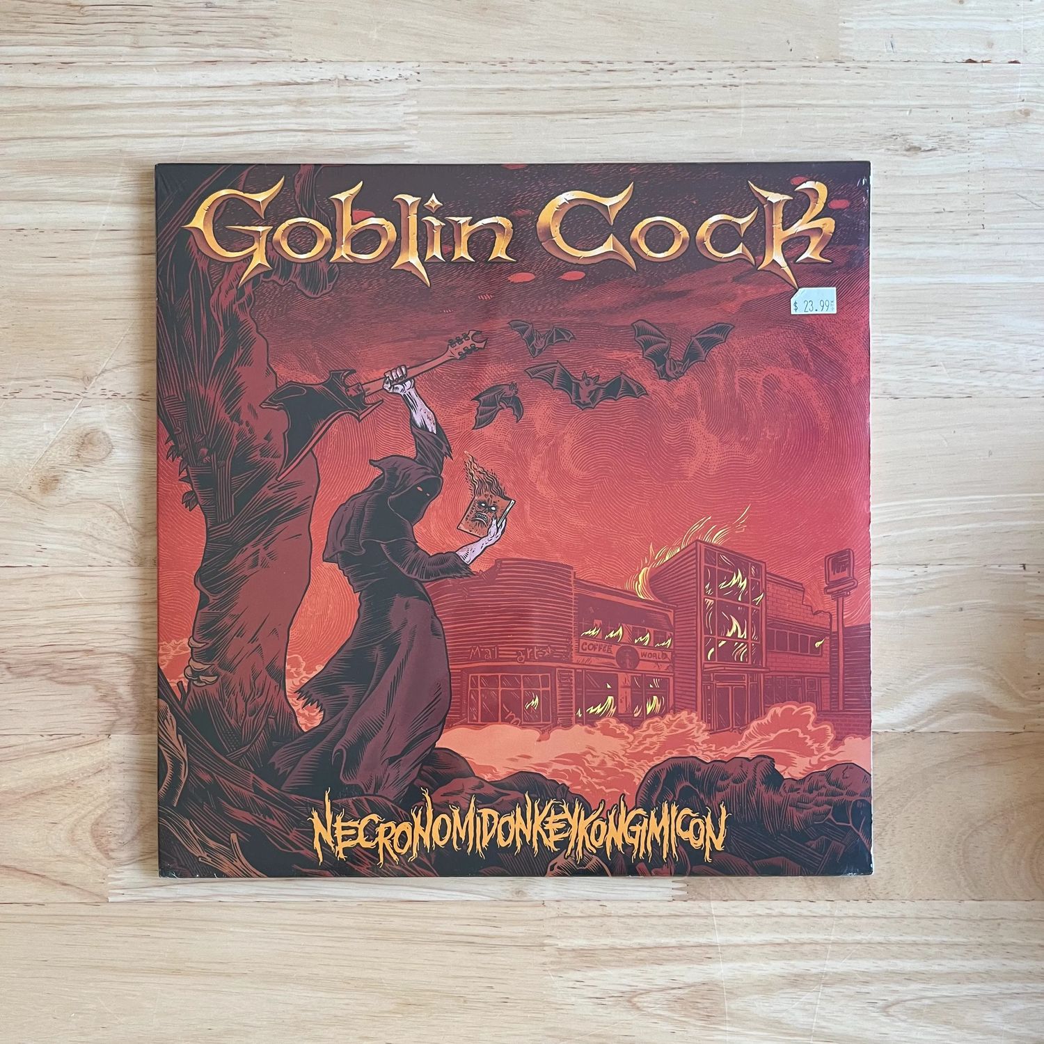 Goblin Cock &quot;Necronomidonkeykongimicon&quot; LP (Black Vinyl)