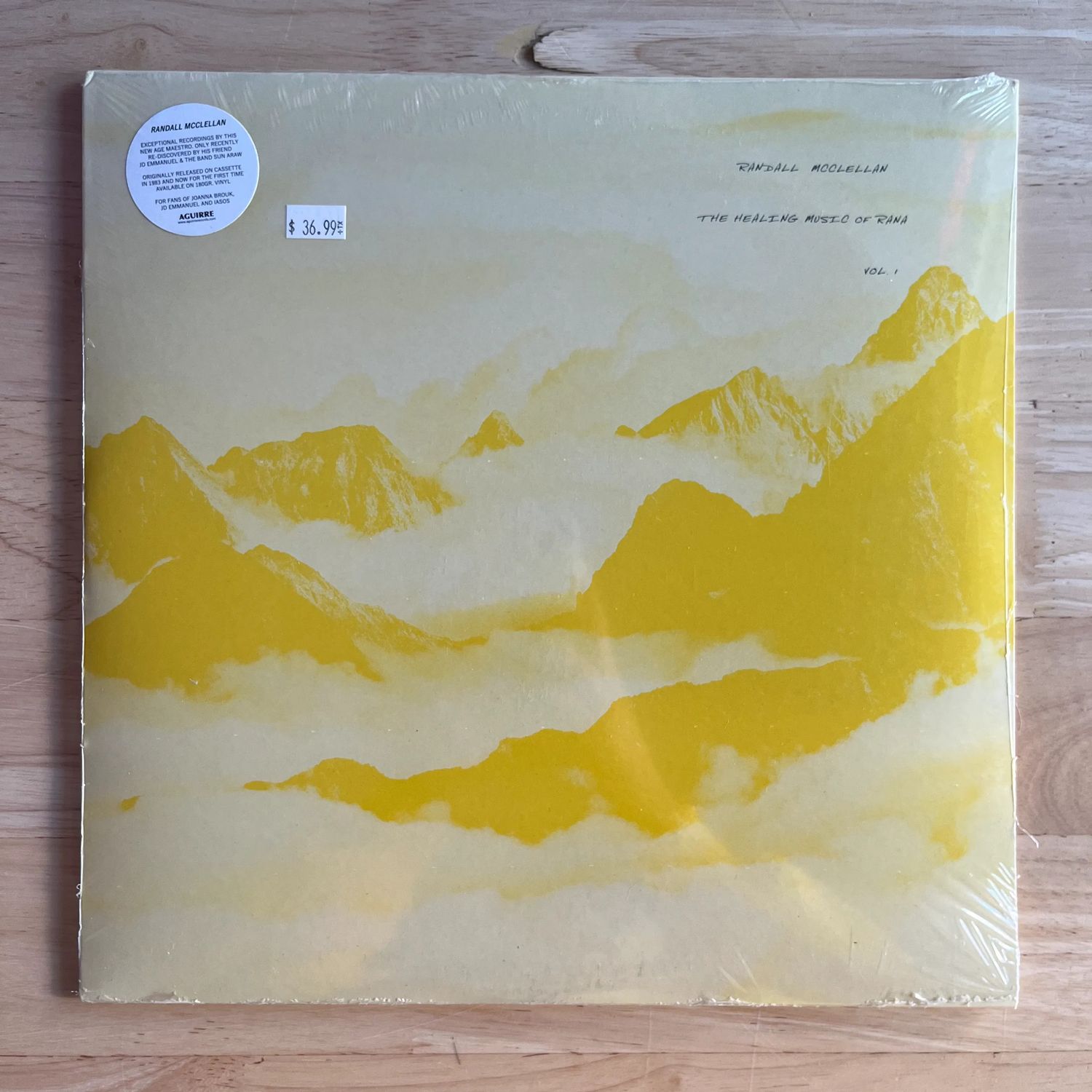 Randall McClellan &quot;The Healing Music of Rana Vol. 1&quot; LP