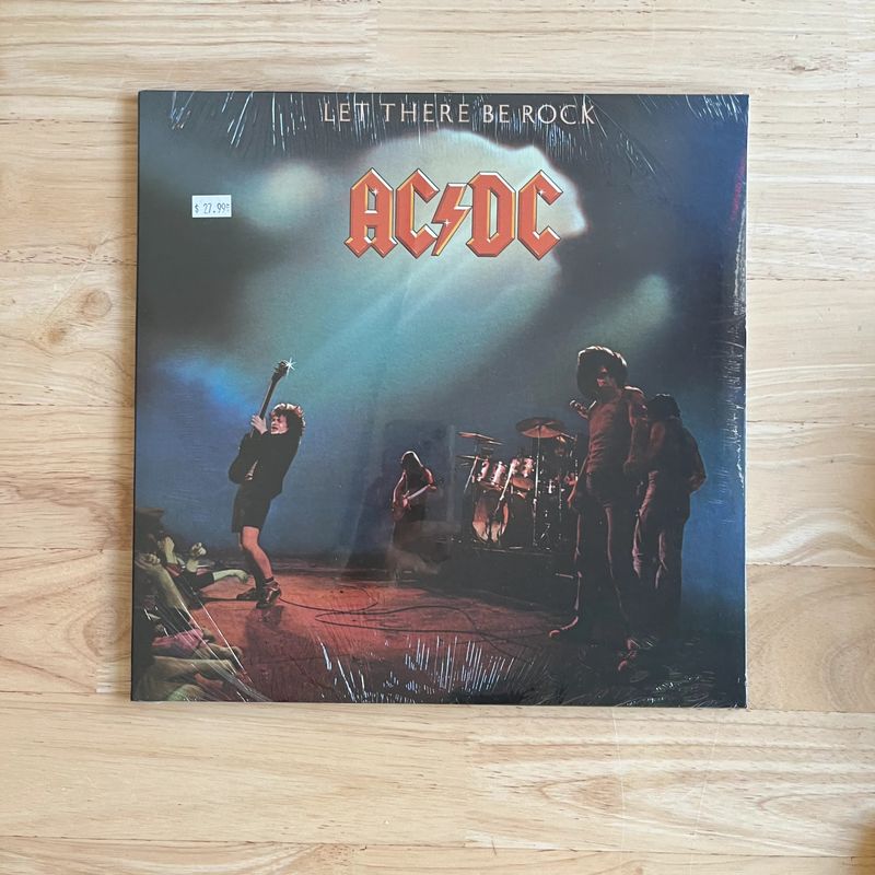 AC/DC Let There Be Rock LP