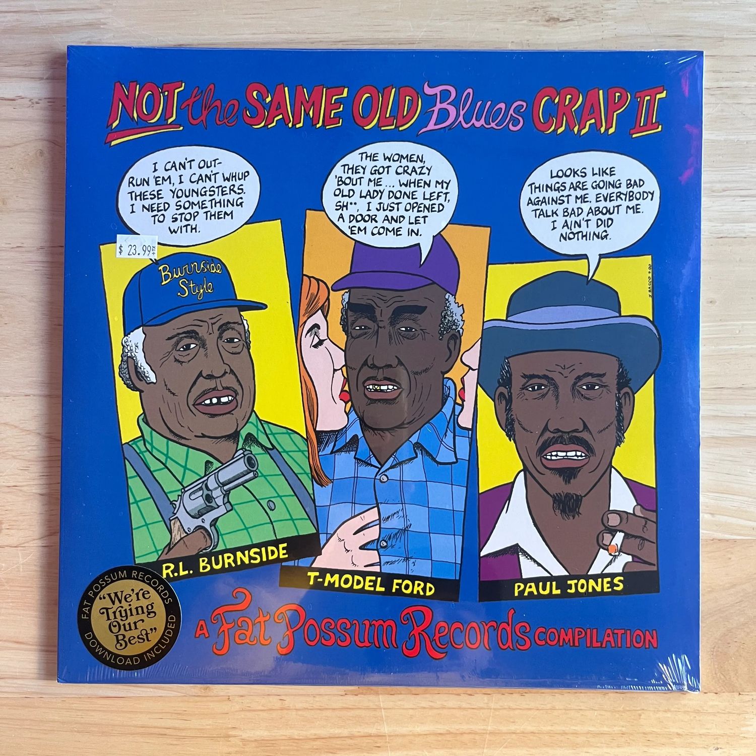 &quot;Not the Same Old Blues Crap: Vol. 2&quot; LP (Fat Possum)