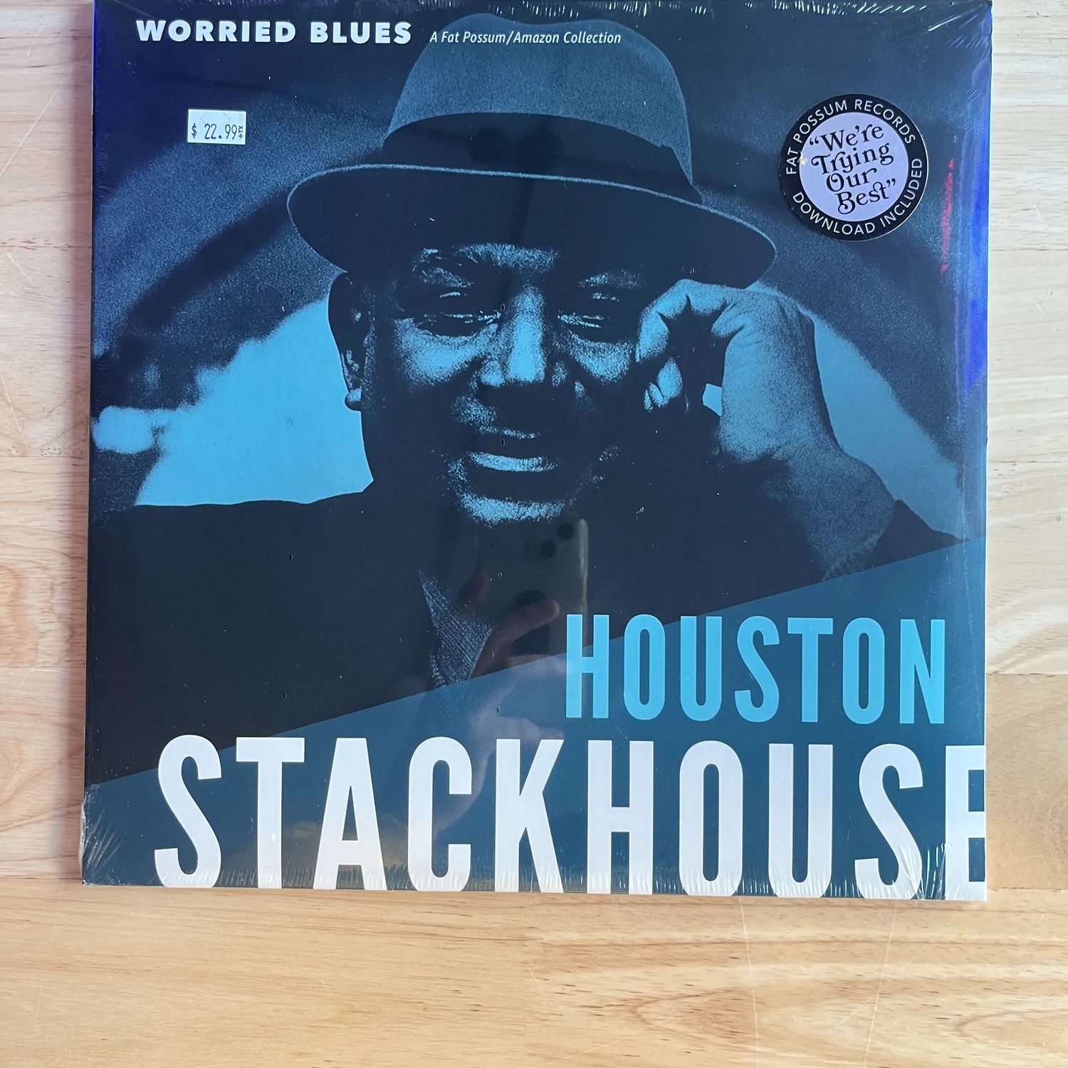 Houston Stackhouse &quot;Worried Blues&quot; LP
