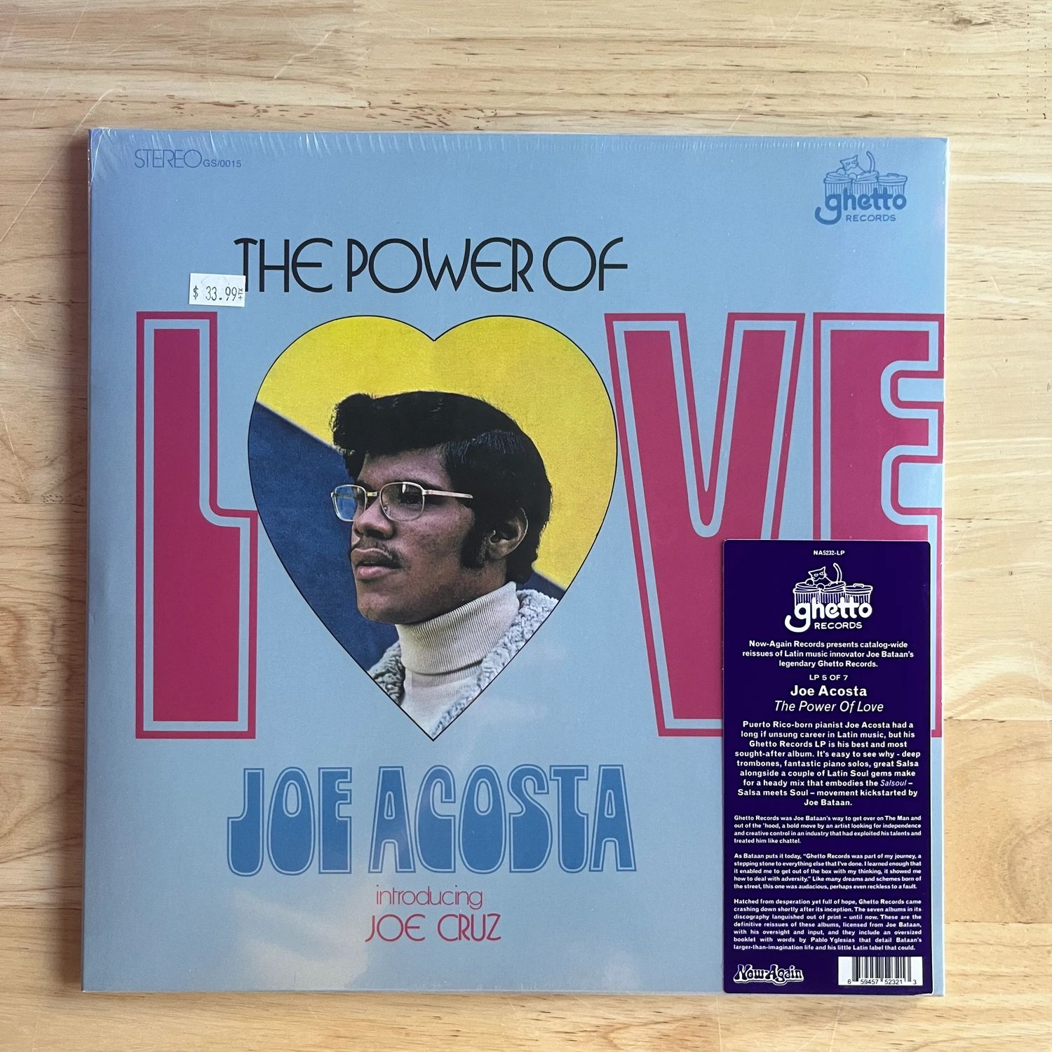 Joe Acosta &quot;The Power of Love&quot; LP