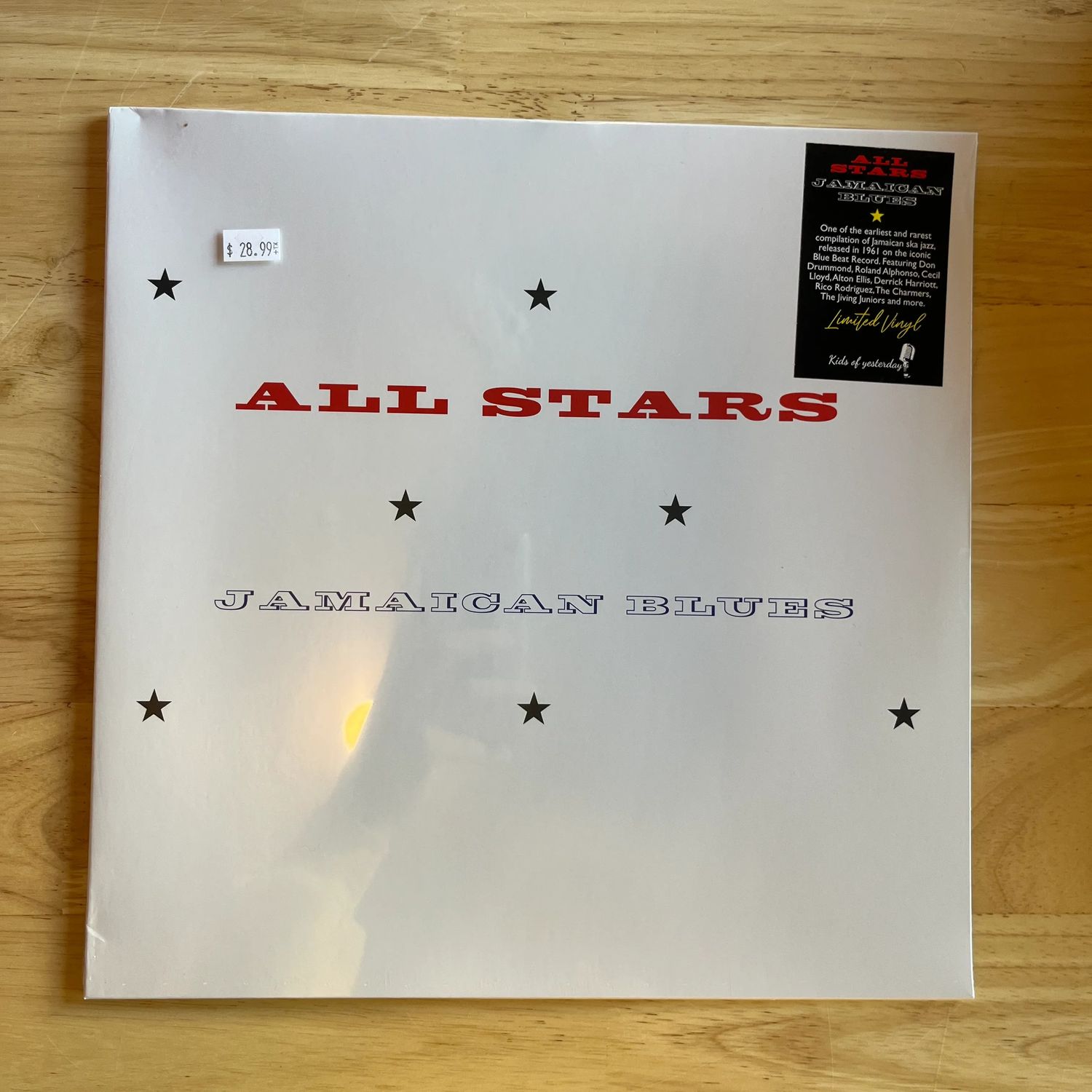 Various Artists &quot;All Stars: Jamaican Blues&quot; LP 