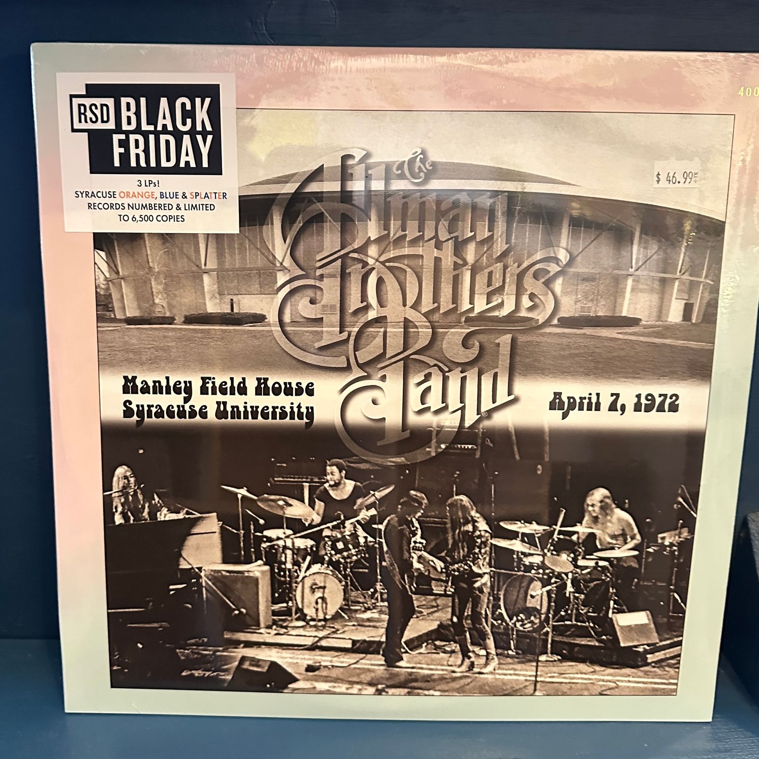 The Allman Bros &quot;Manley Field House, 1972&quot; LP (RSD Black Friday 2024 - numbered)