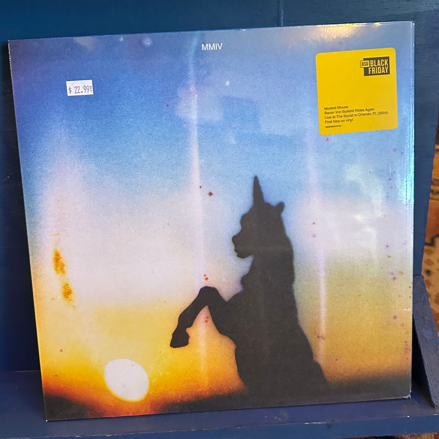 Modest Mouse &quot;Baron Von Bullshit Rides Again- Live at the Social Orlando, FL&quot; LP (RSD Black Friday 2024)