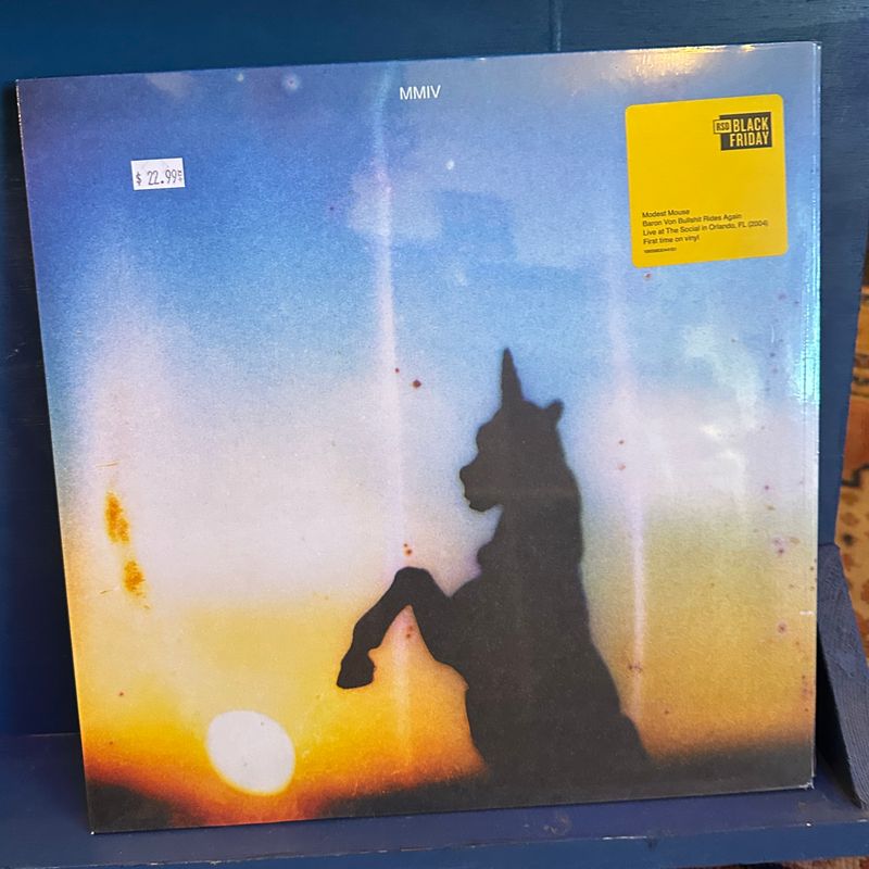 Modest Mouse &quot;Baron Von Bullshit Rides Again- Live at the Social Orlando, FL&quot; LP (RSD Black Friday 2024)